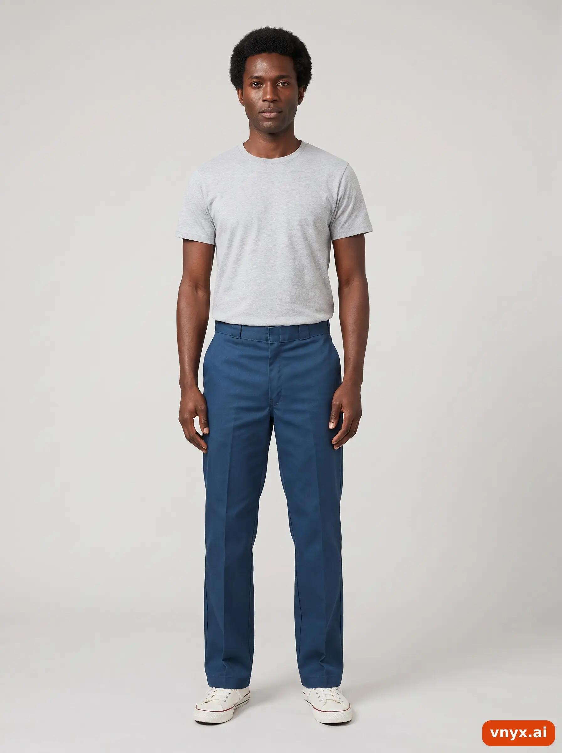 Second Life - Vintage Dickies Navy Trousers Men W36 L34 3/6