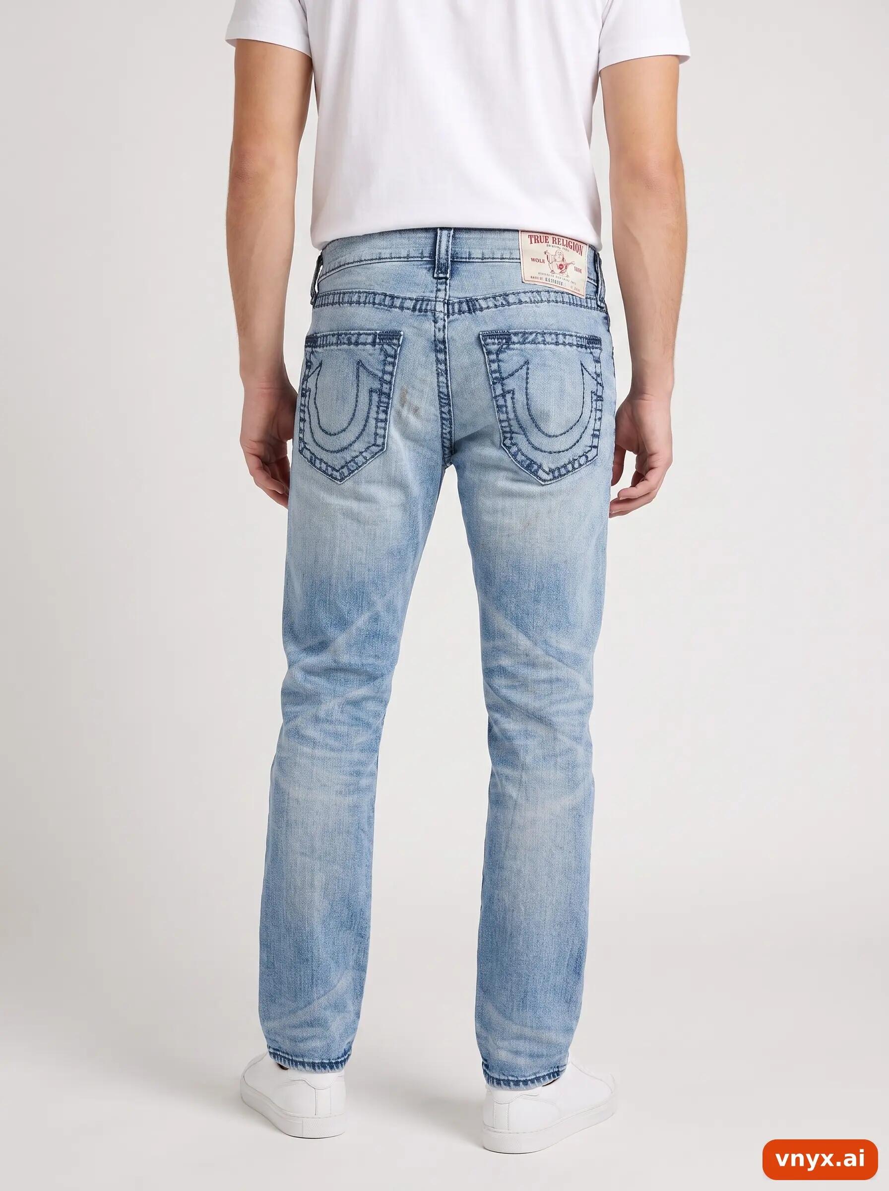 Second Life - Vintage True Religion Blue Jeans for men 2/6