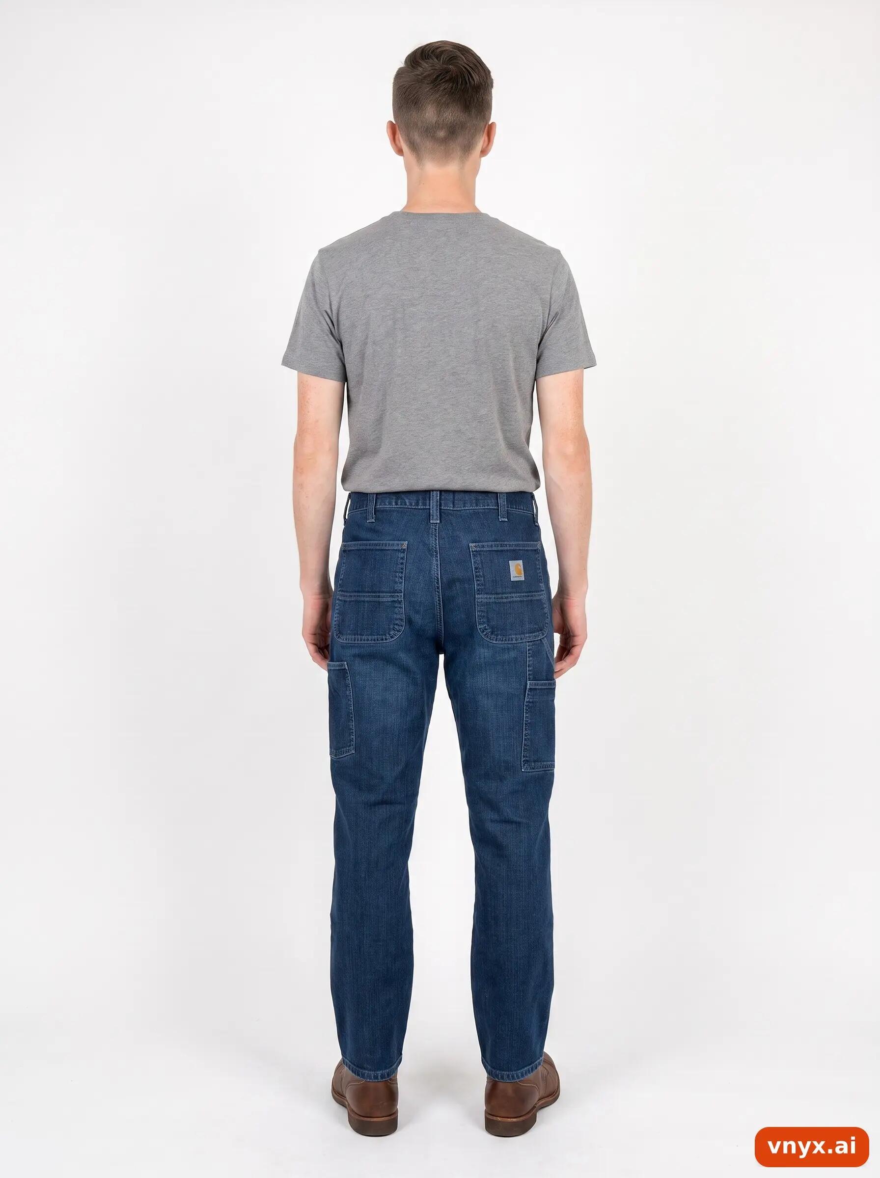 Second Life - Vintage Carhartt Blue Jeans Men W36 L30 4/6