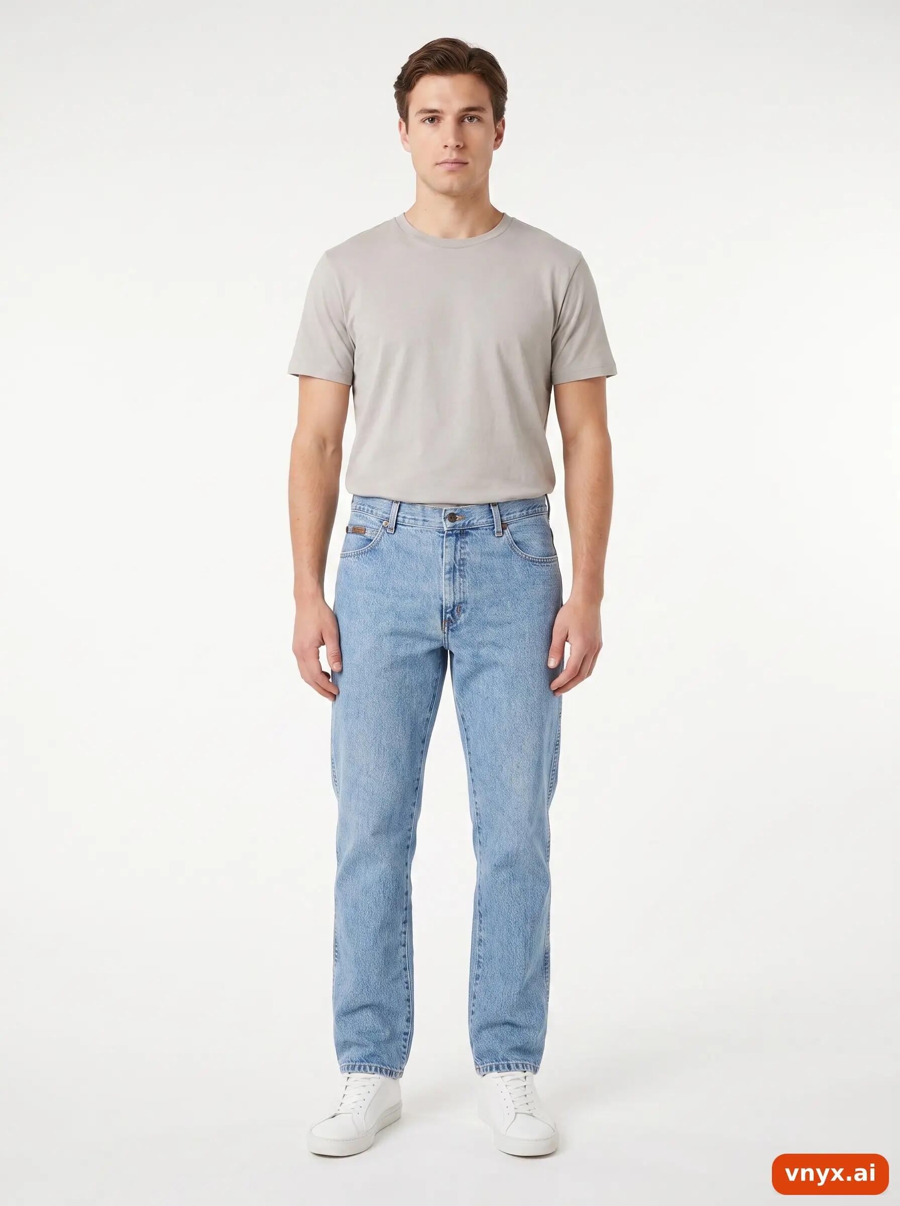 Second Life - Vintage Wrangler Blue Jeans Men W35 L31 3/6