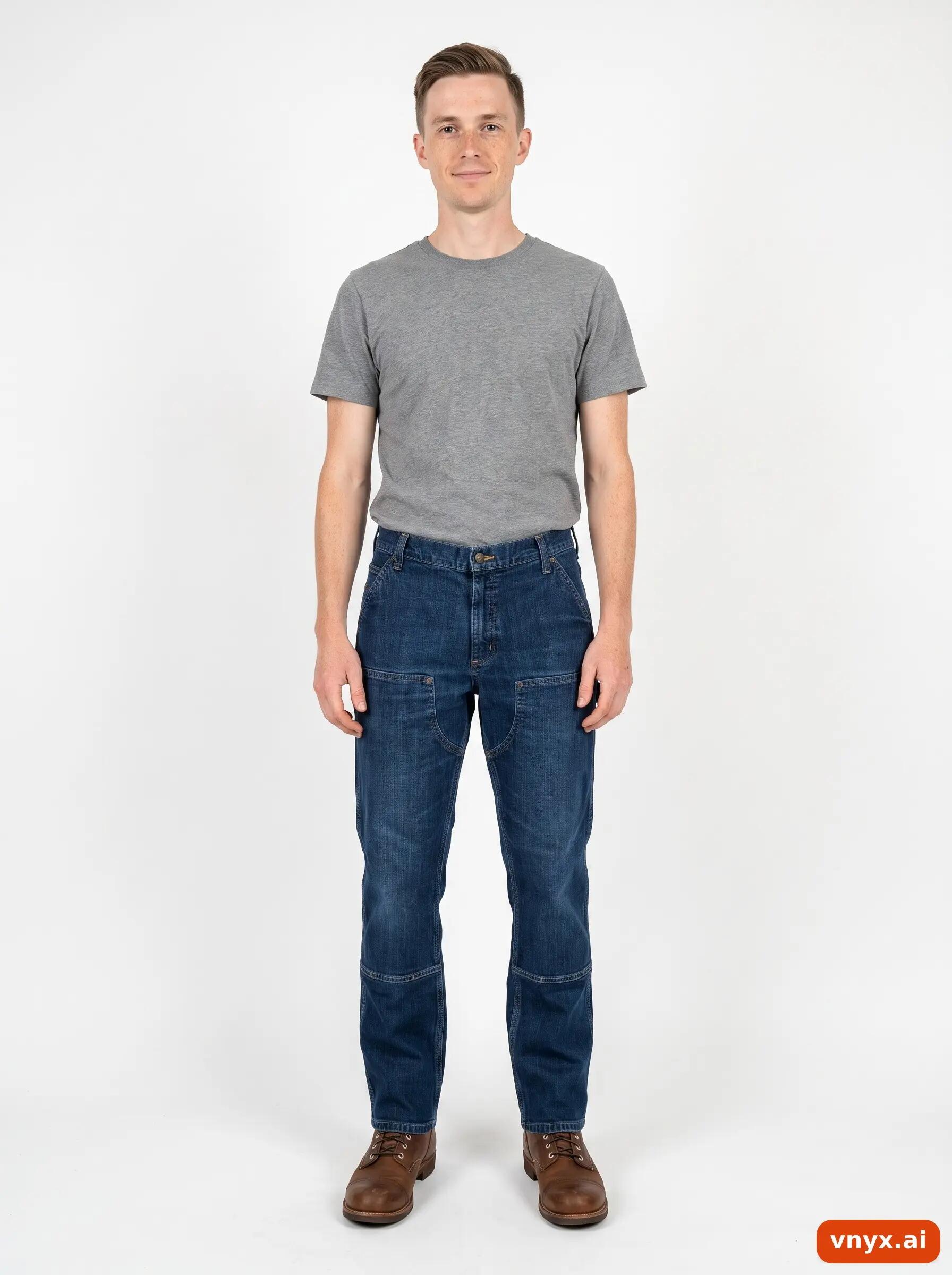 Second Life - Vintage Carhartt Blue Jeans Men W36 L30 3/6