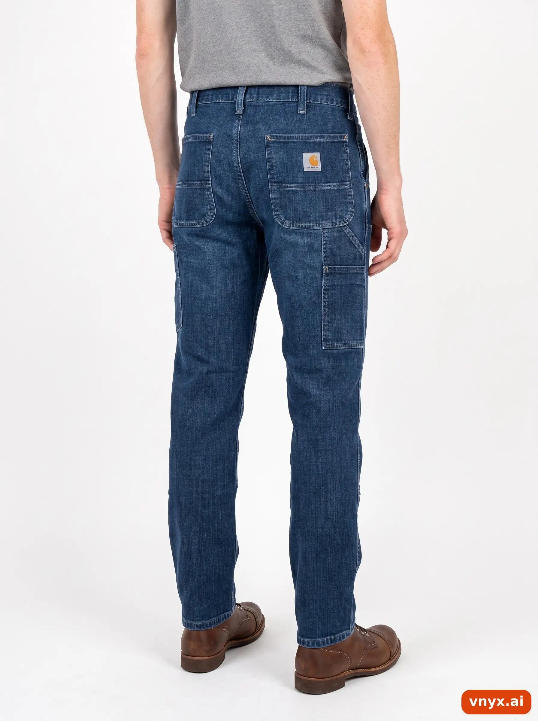 Second Life - Vintage Carhartt Blue Jeans Men W36 L30 2/6