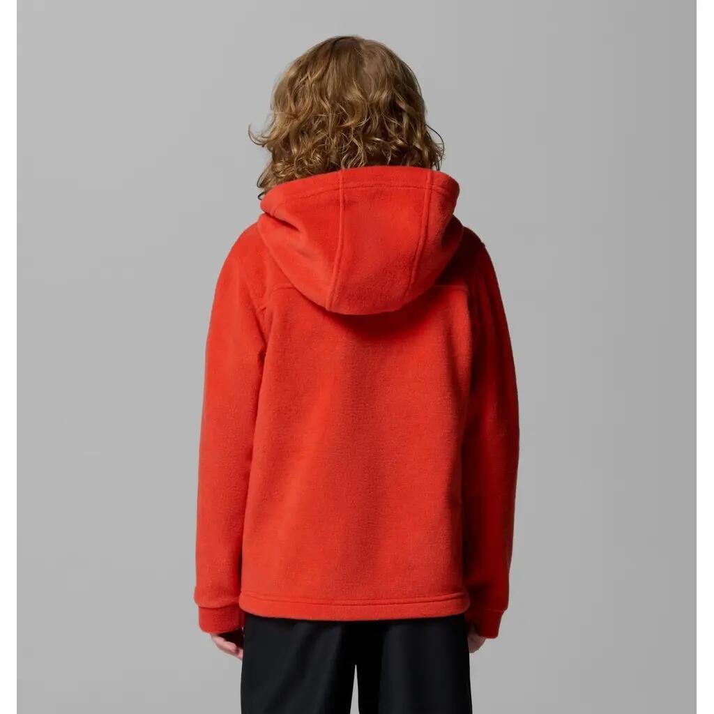 Columbia Modello Steens Ii Fleece Hoodie Colore Rosso 2/5