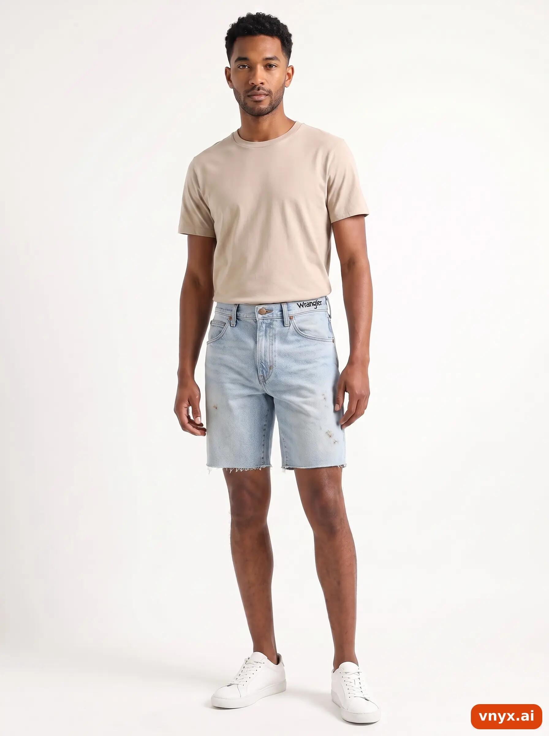 Second Life - Vintage Wrangler Dark Blue Shorts Men W44 5/6