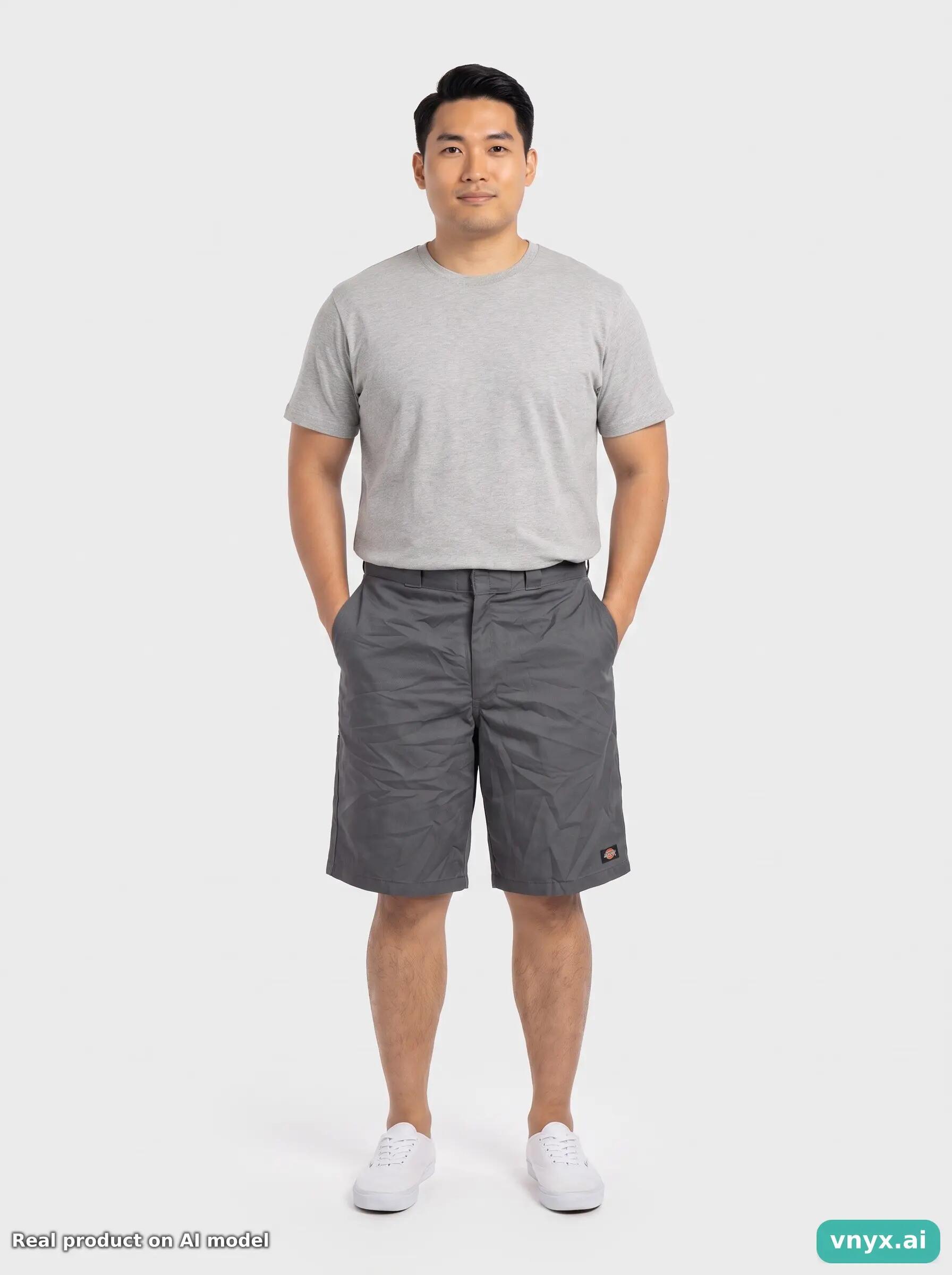 Second Life - Vintage Dickies Grey Shorts Men W38 L23 6/6
