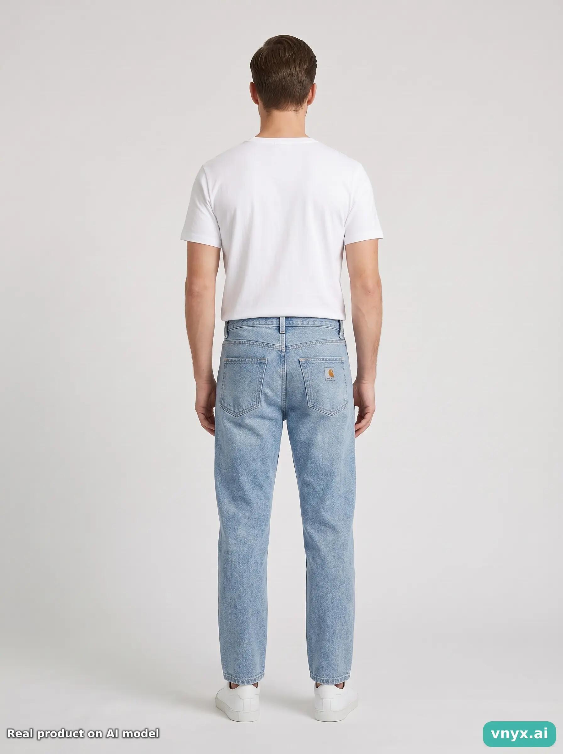 Second Life - Vintage Carhartt Light Blue Jeans Men 24 4/6