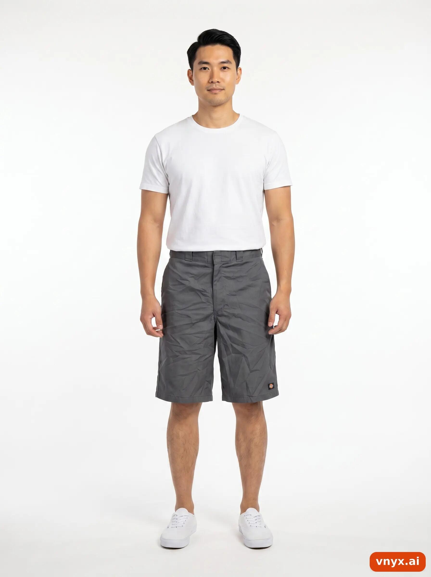 Second Life - Vintage Dickies Grey Shorts Men W38 L23 3/6