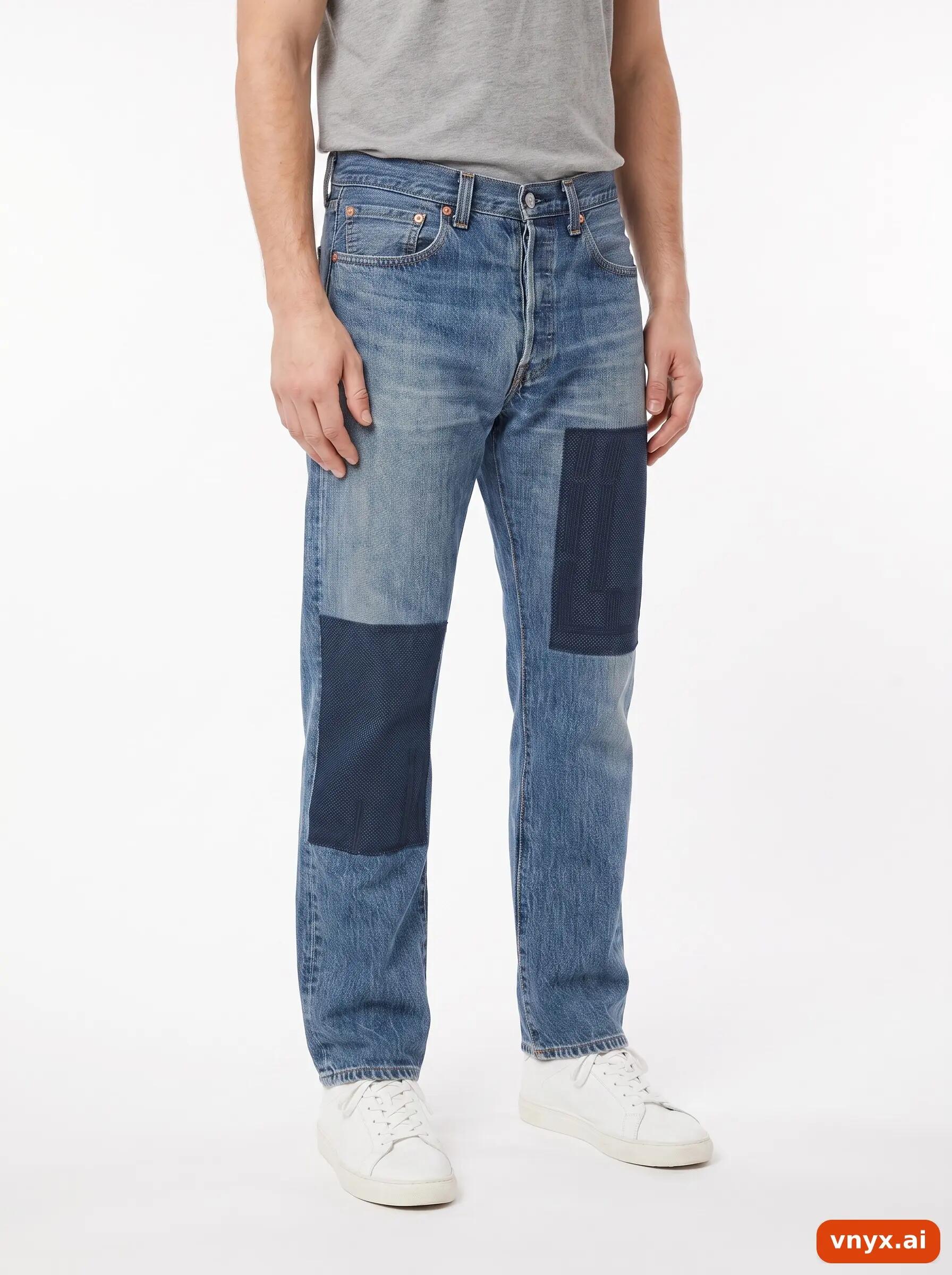 Second Life - Vintage LEVI STRAUSS & CO. Blue Jeans Men W33 L32 1/6