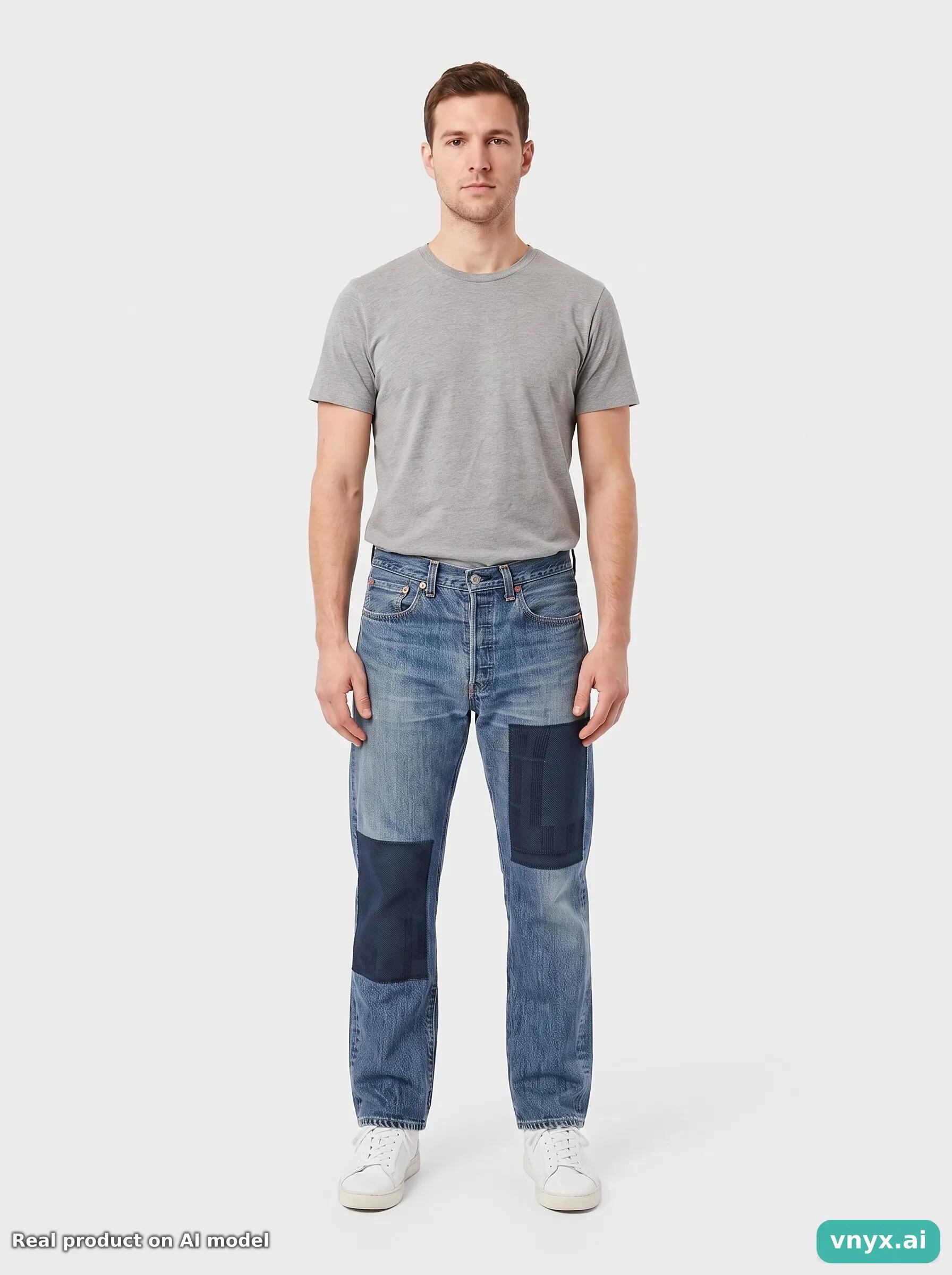 Second Life - Vintage LEVI STRAUSS & CO. Blue Jeans Men W33 L32 6/6