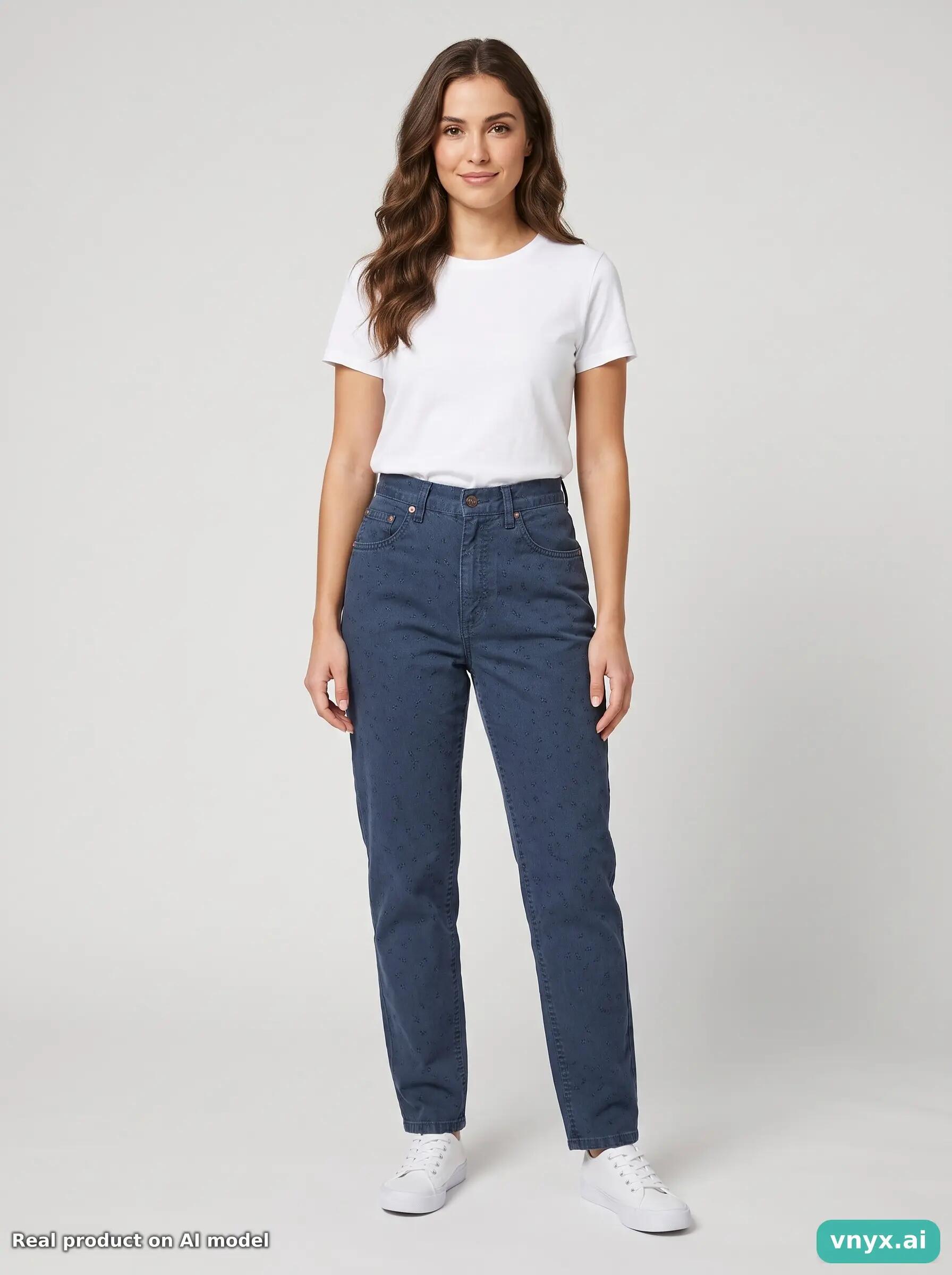 Second Life - Vintage Lee Navy Jeans Women W28 L31 6/6