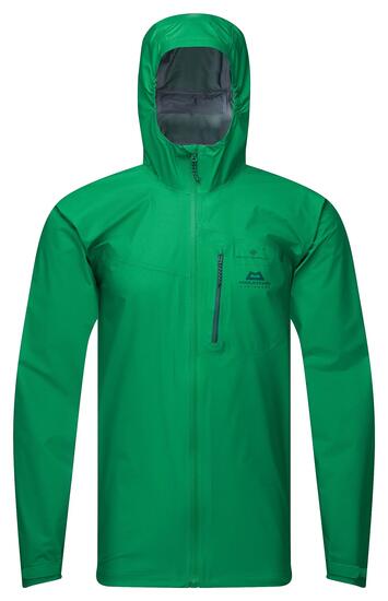 Heren - hardlopen - technische jas - waterdicht - Mercurial - Deep Teal/Acid