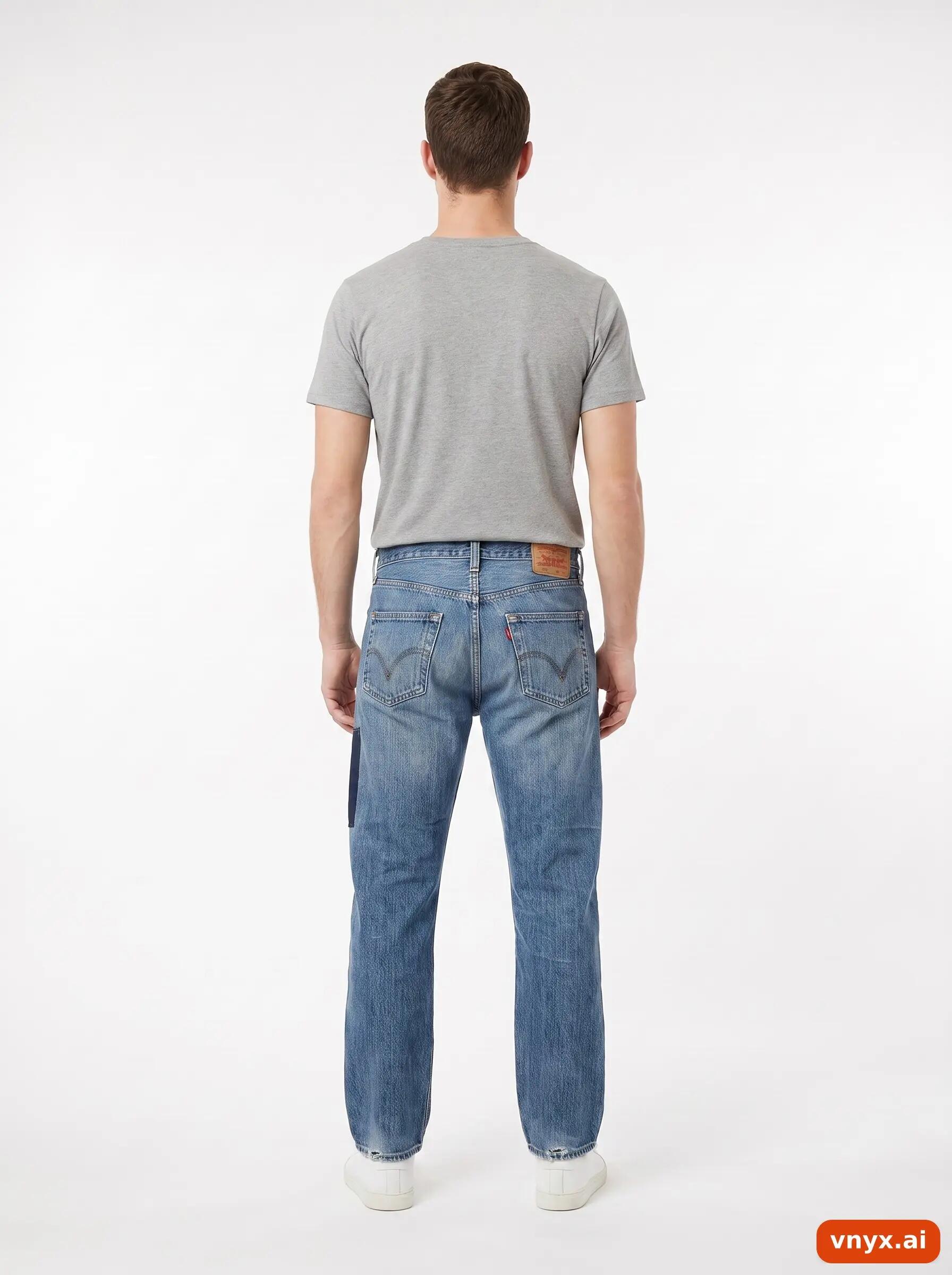 Second Life - Vintage LEVI STRAUSS & CO. Blue Jeans Men W33 L32 4/6