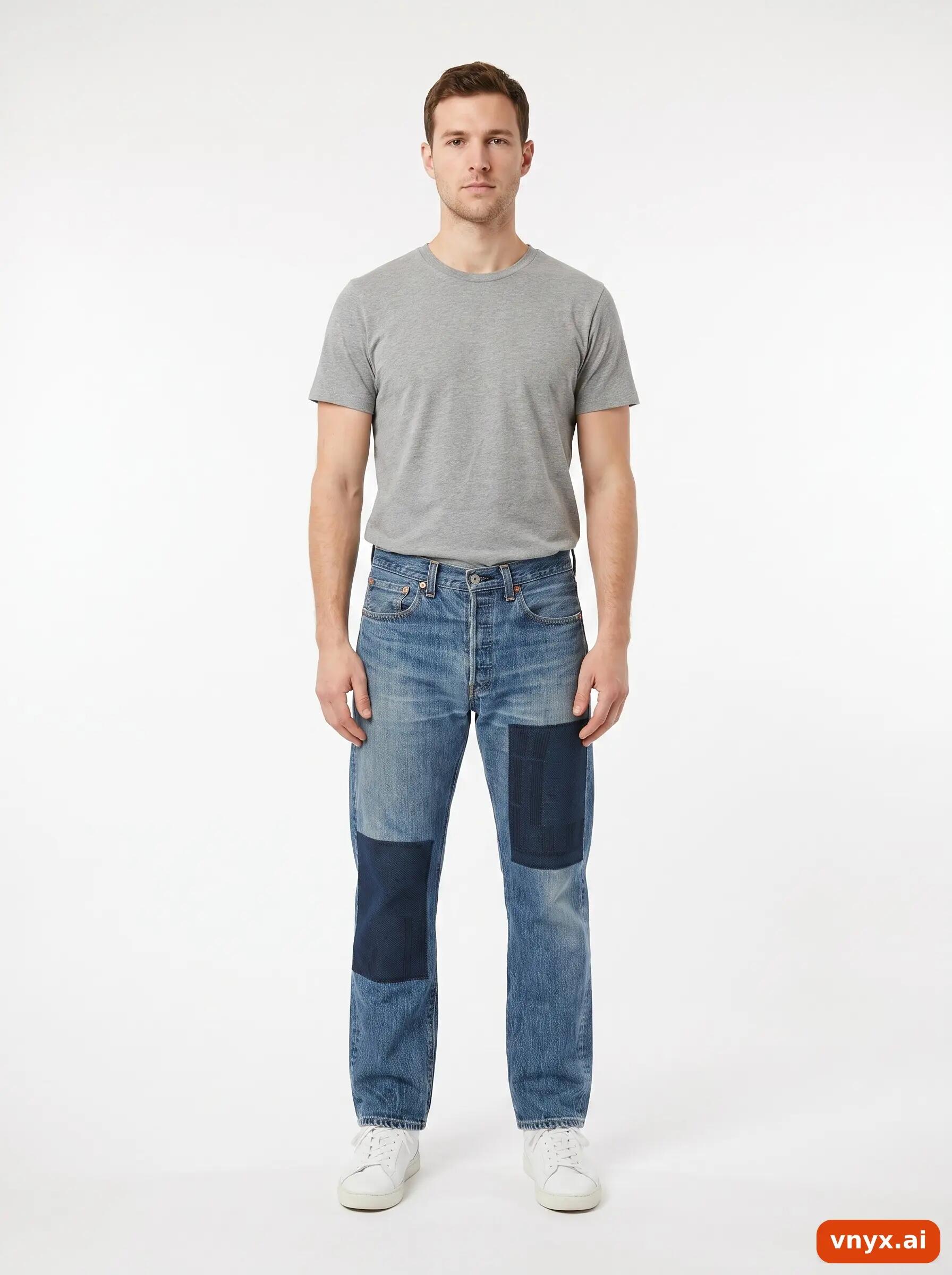 Second Life - Vintage LEVI STRAUSS & CO. Blue Jeans Men W33 L32 3/6