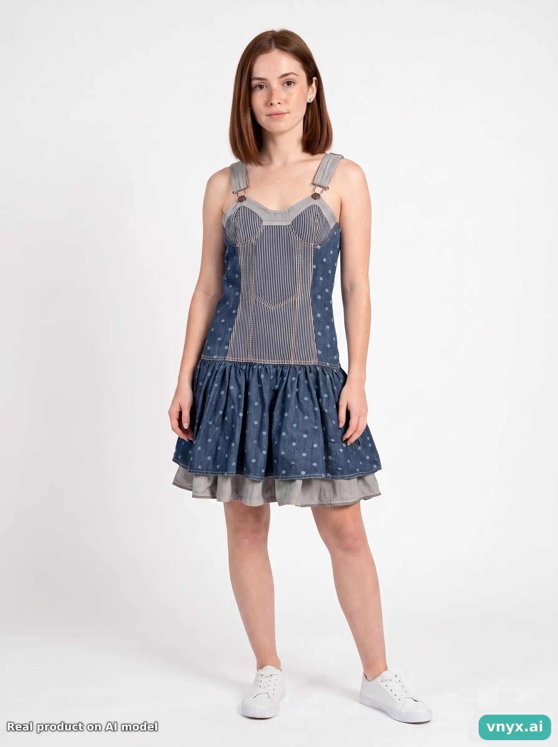 Second Life - Vintage MARC JACOBS Blue Casual Dress Women XXS 6/6