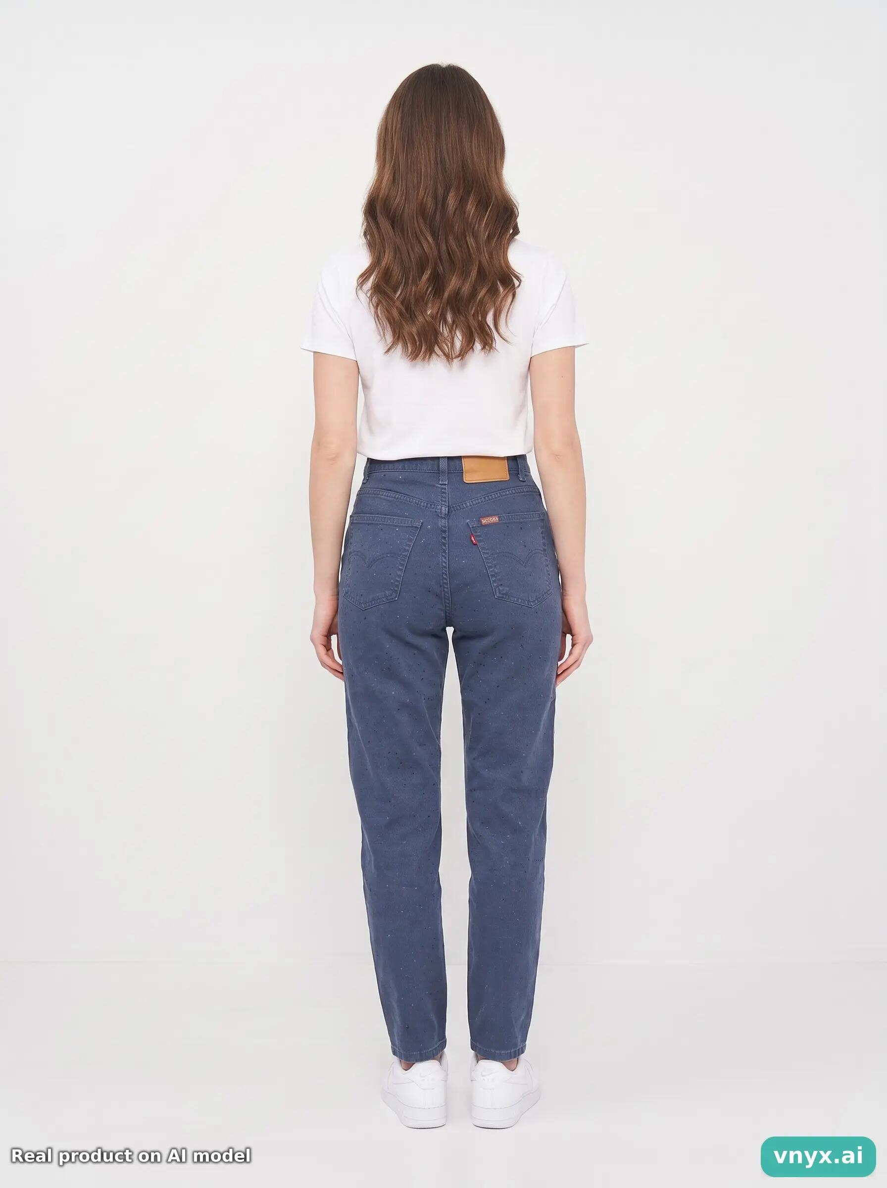 Second Life - Vintage Lee Navy Jeans Women W28 L31 4/6