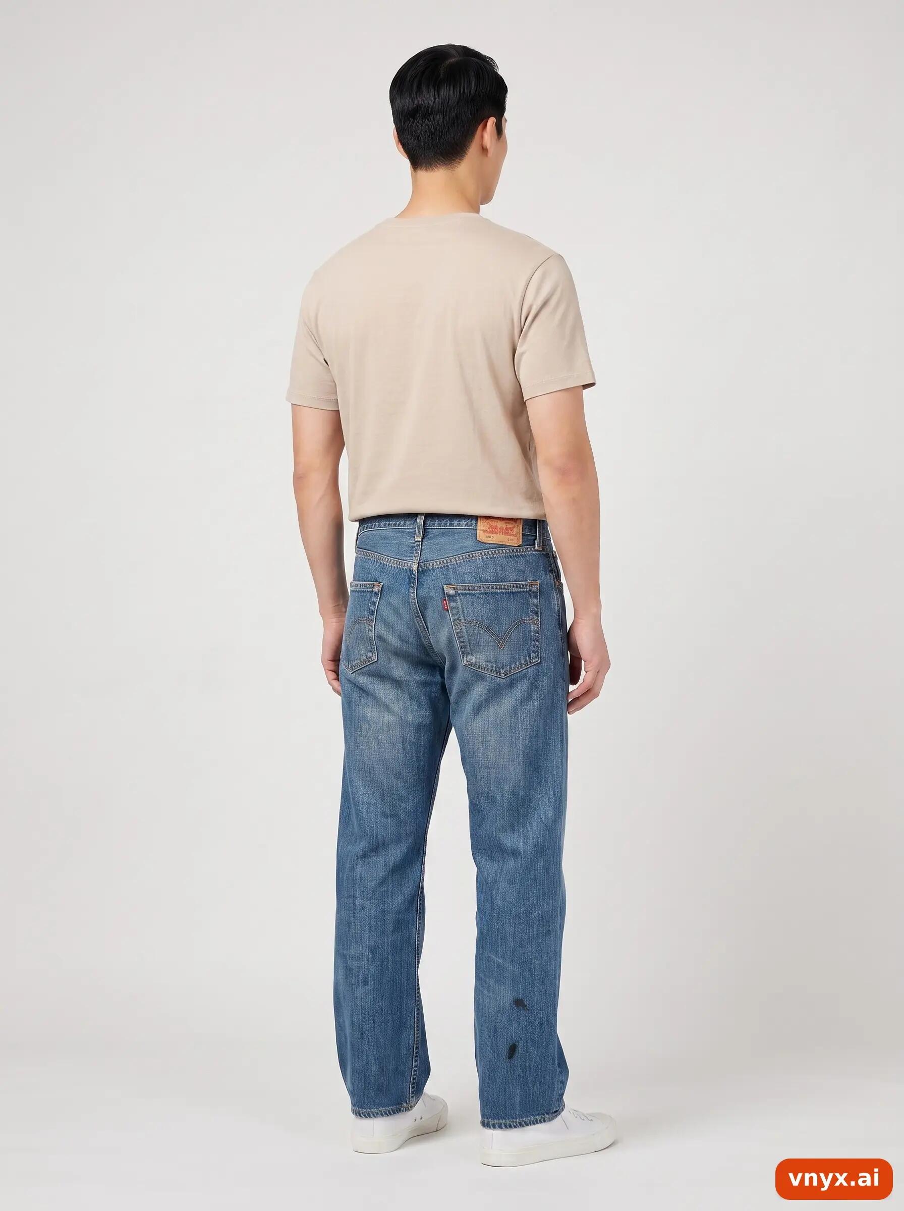 Second Life - Vintage LEVI STRAUSS & CO. Blue Jeans Men W38 L34 2/6