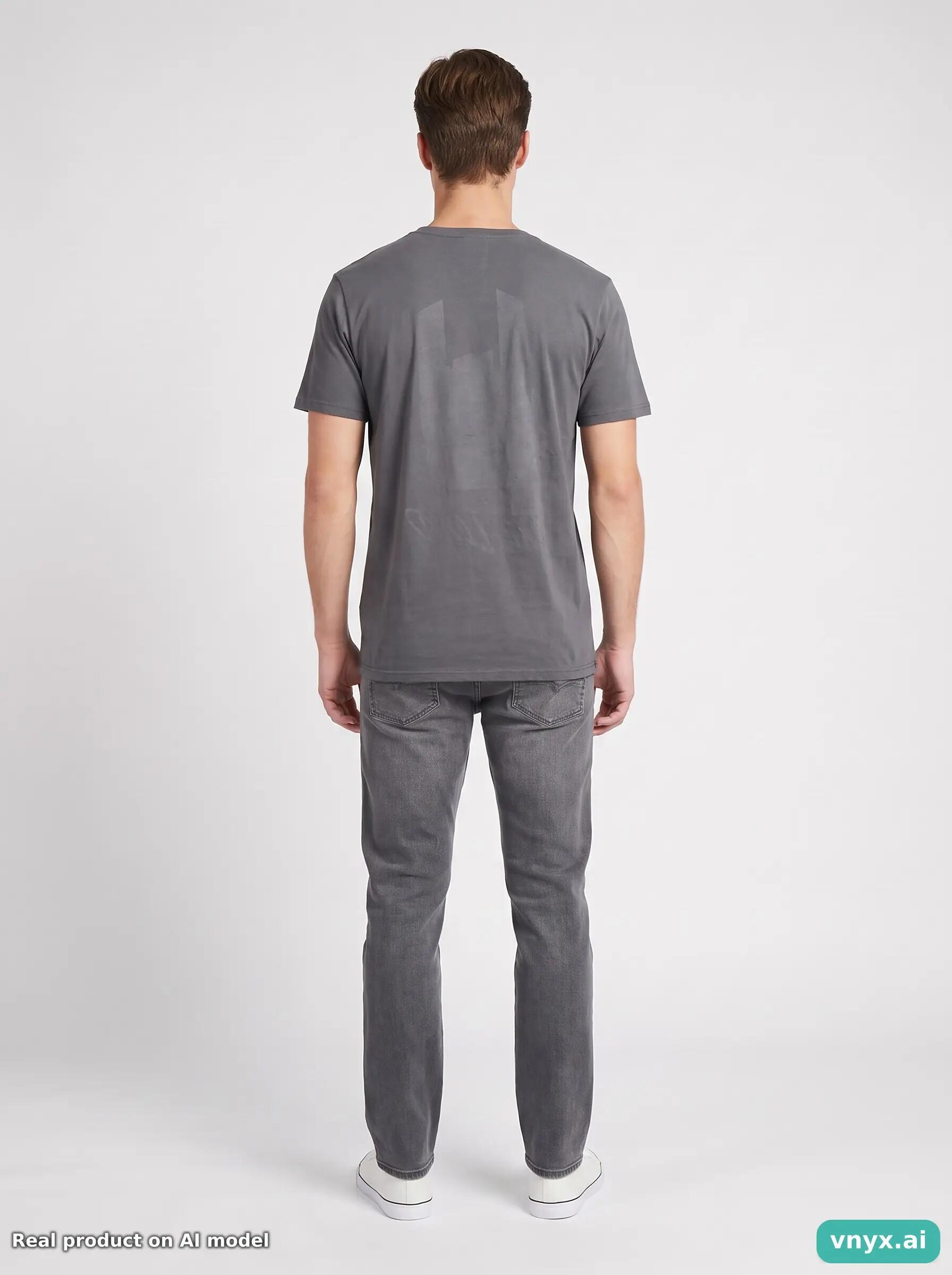 Second Life - Vintage Gildan Black T-Shirt Men L 4/6
