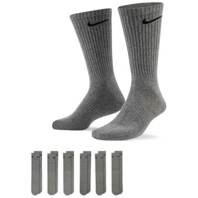 Sokken nike model everyday cushioned "carbon heather/black" voor unisex