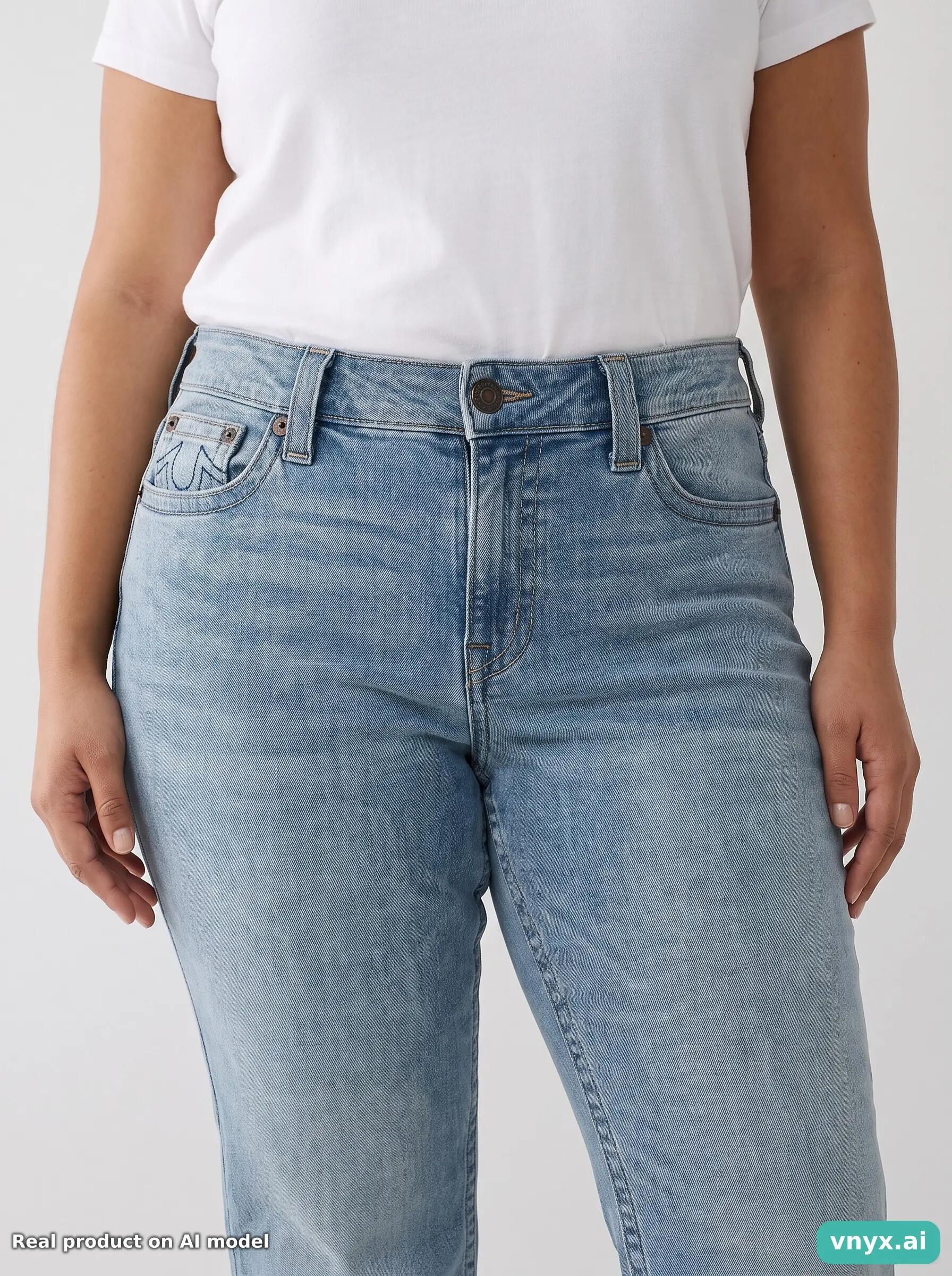 Second Life - Vintage True Religion Light Blue Jeans Women 30 5/6