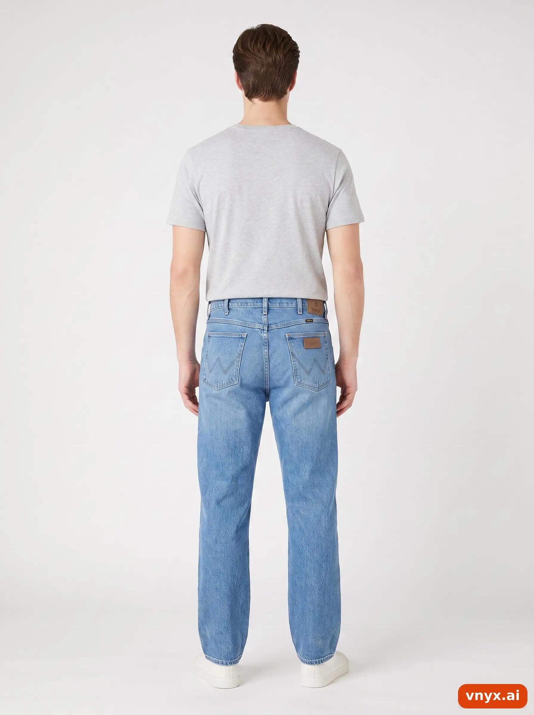 Second Life - Vintage Wrangler Blue Jeans Men W36 L29 4/6