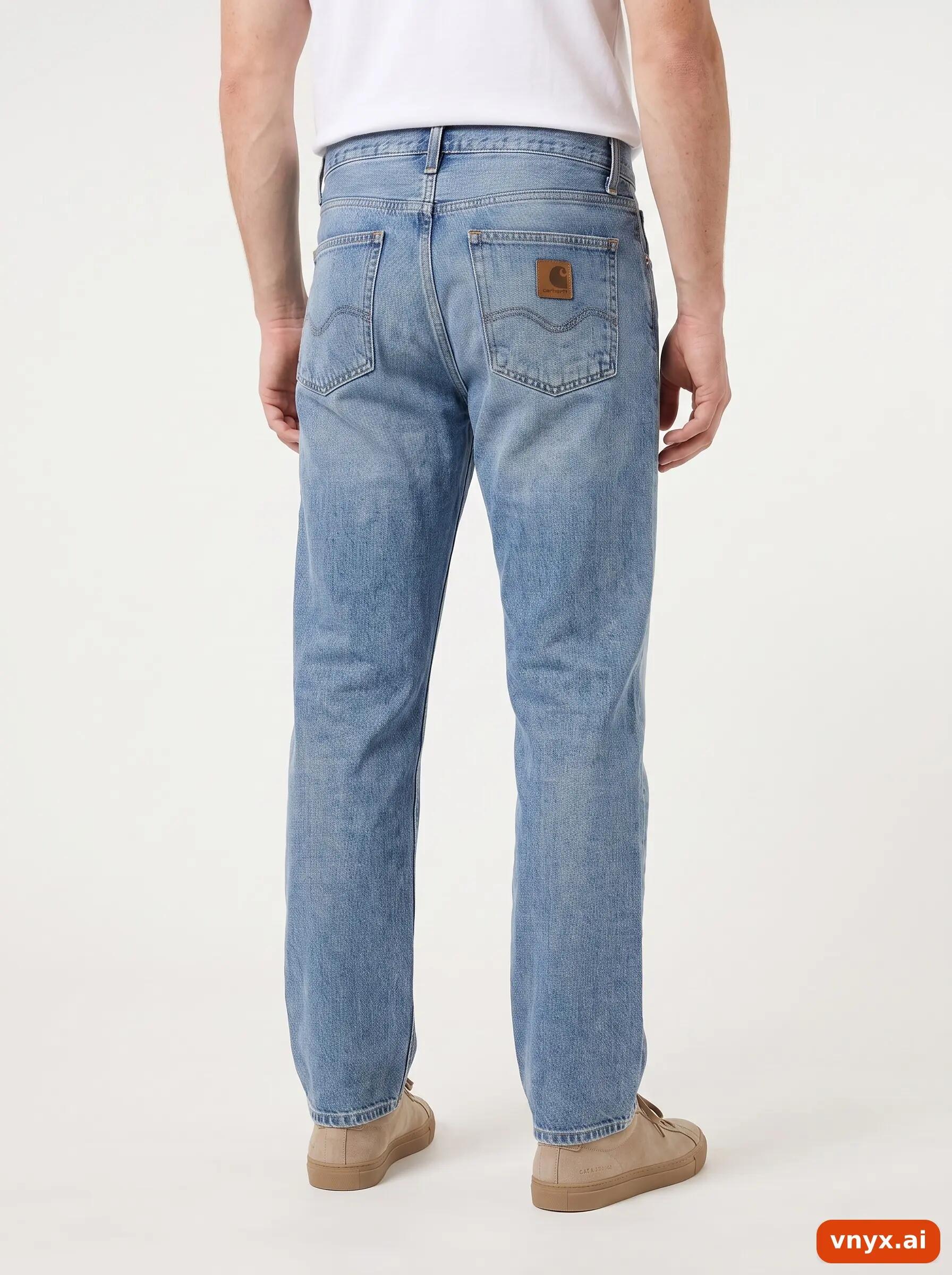 Second Life - Vintage Carhartt Blue Jeans Men W31 L32 2/6