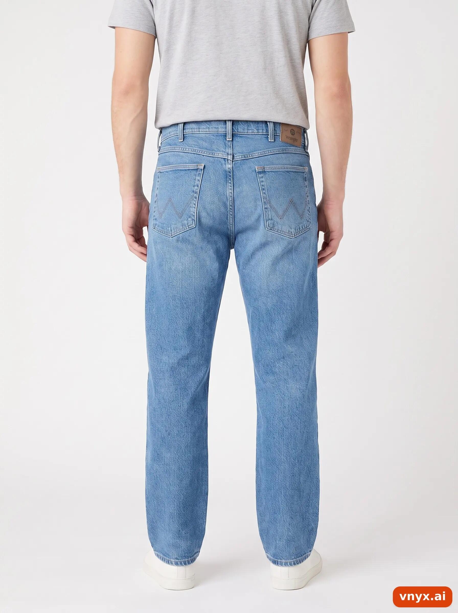Second Life - Vintage Wrangler Blue Jeans Men W36 L29 2/6