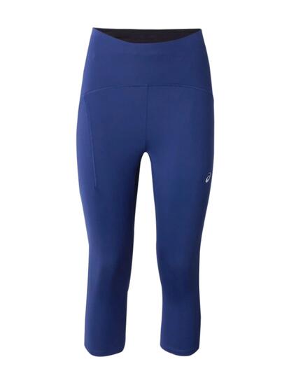 Damen - Straßenlauf - Capri-Tight - hohe Taille, nahtlos - ASICS - Blau