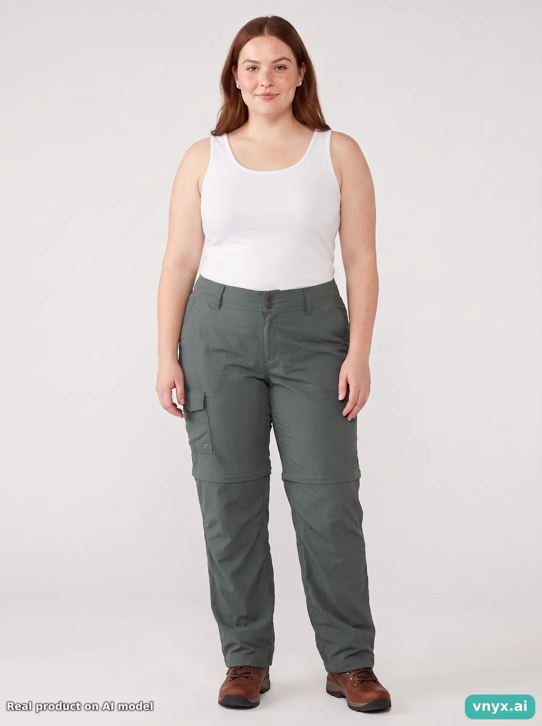 Second Life - Vintage Columbia Olive Green Trousers Women 12 6/6