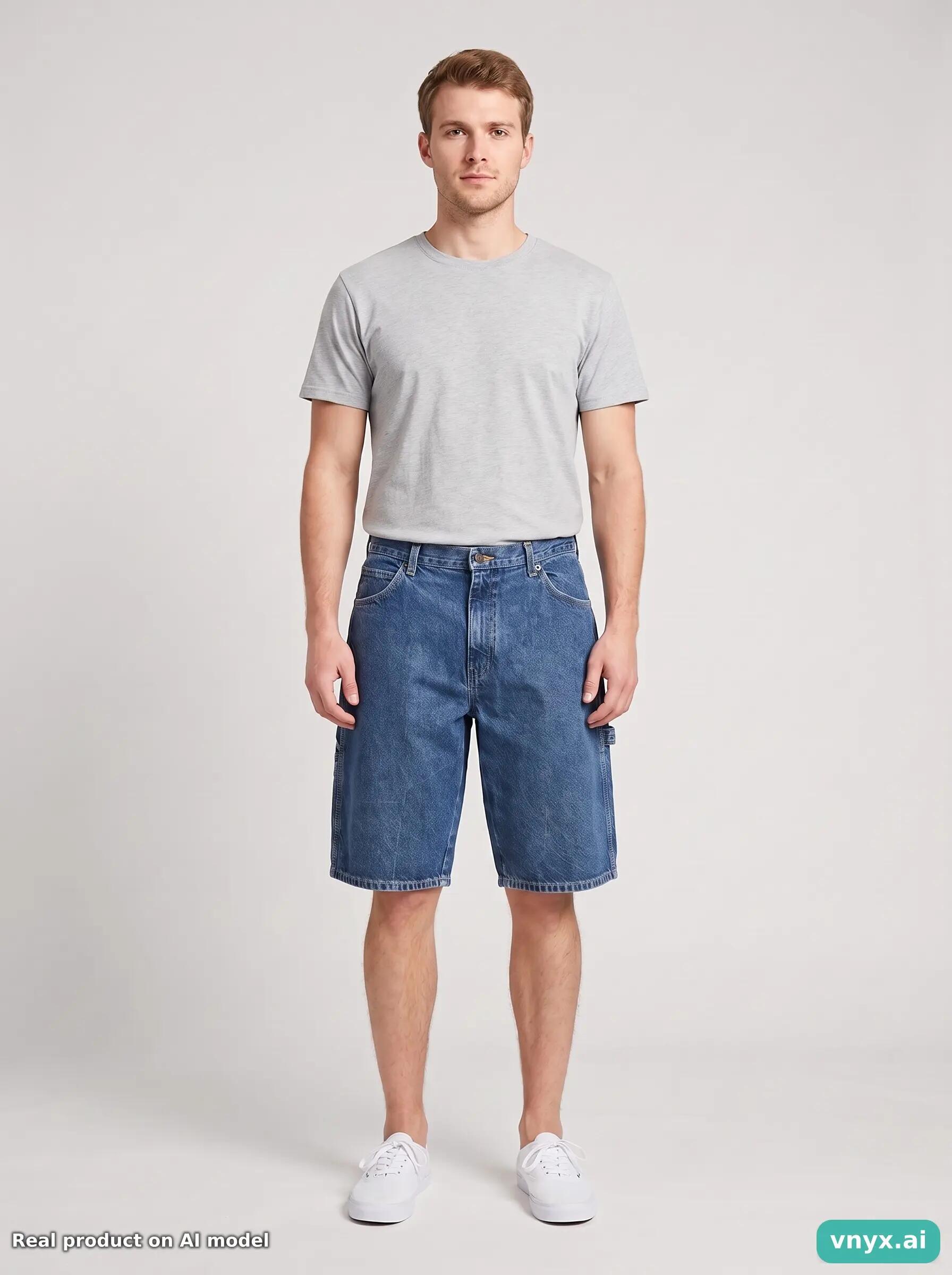 Second Life - Vintage Dickies Blue Shorts Men W37 6/6