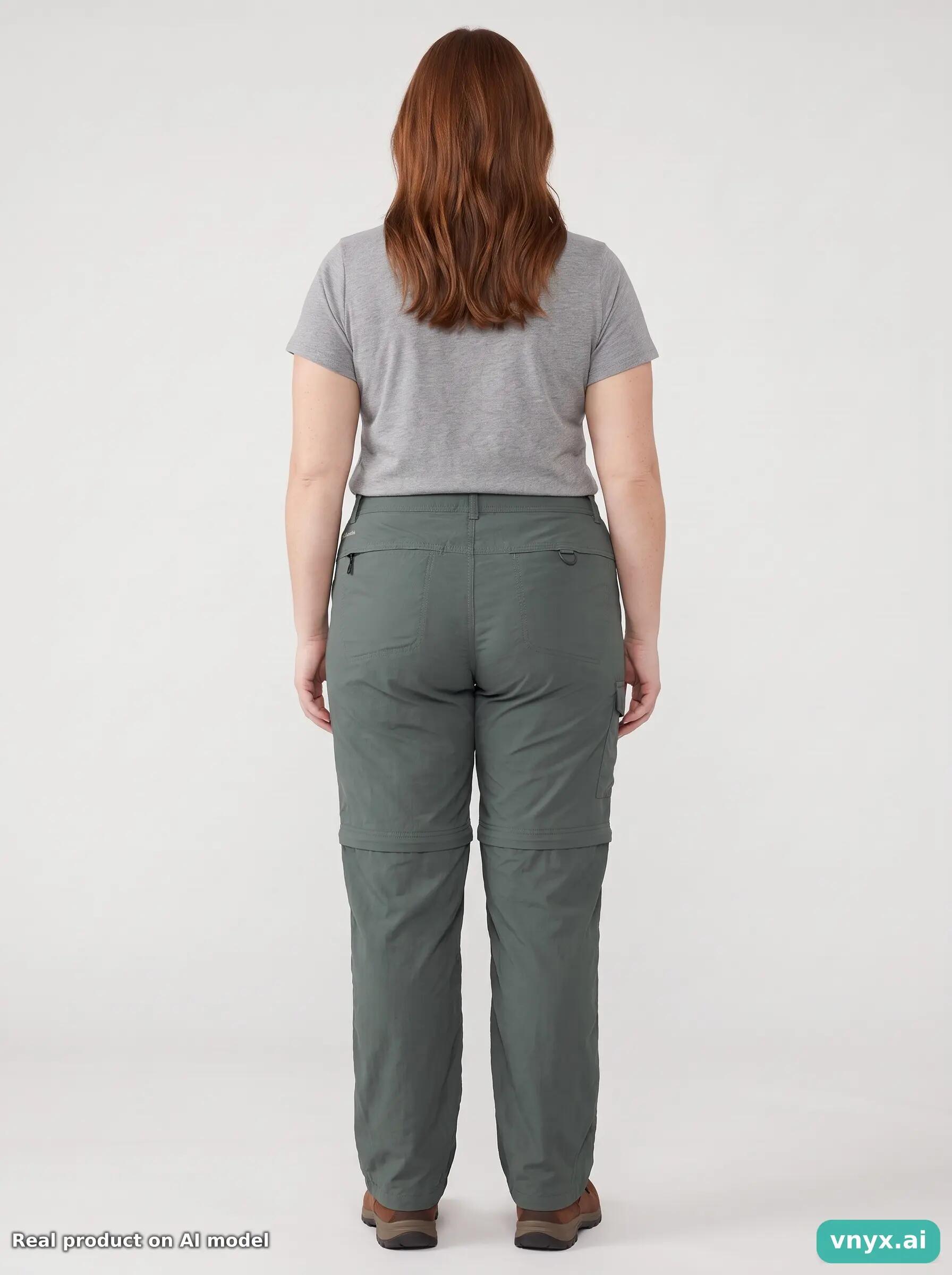 Second Life - Vintage Columbia Olive Green Trousers Women 12 4/6