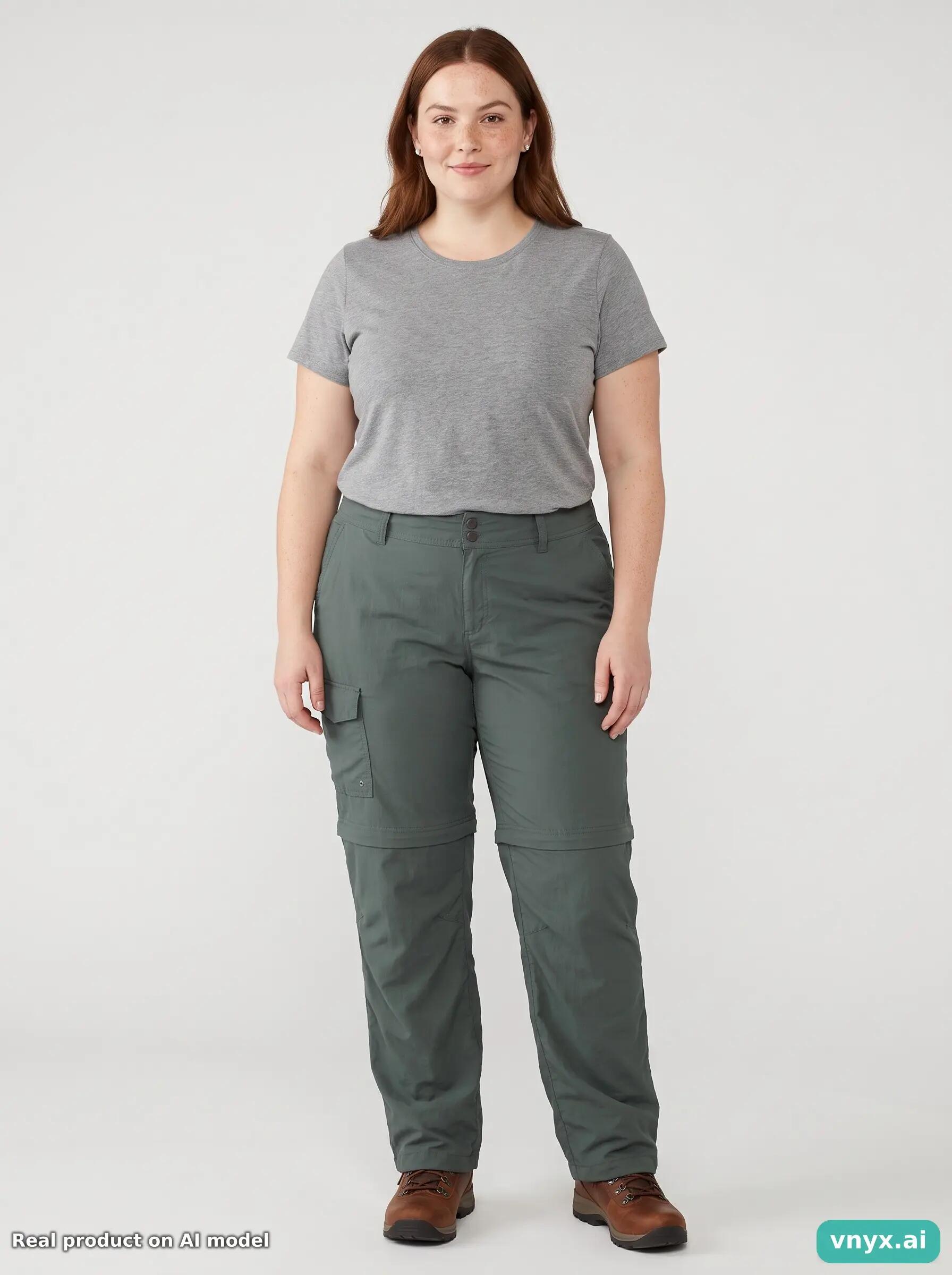 Second Life - Vintage Columbia Olive Green Trousers Women 12 3/6