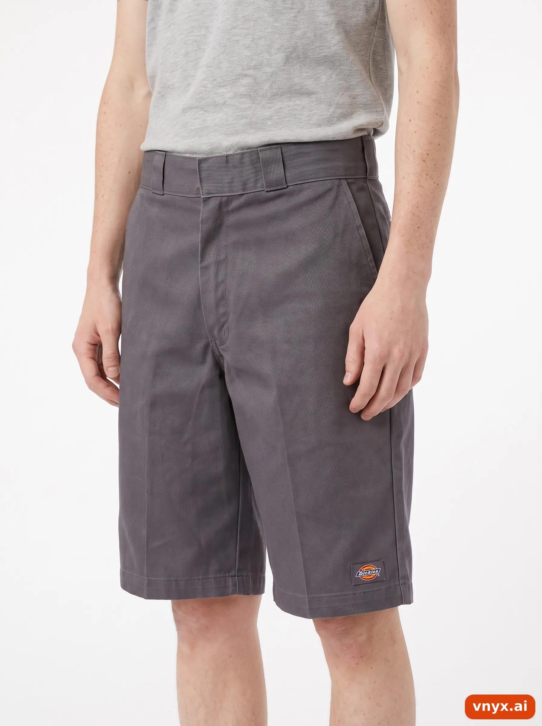 Second Life - Vintage Dickies Neutral Grey Shorts Men W34 4/6