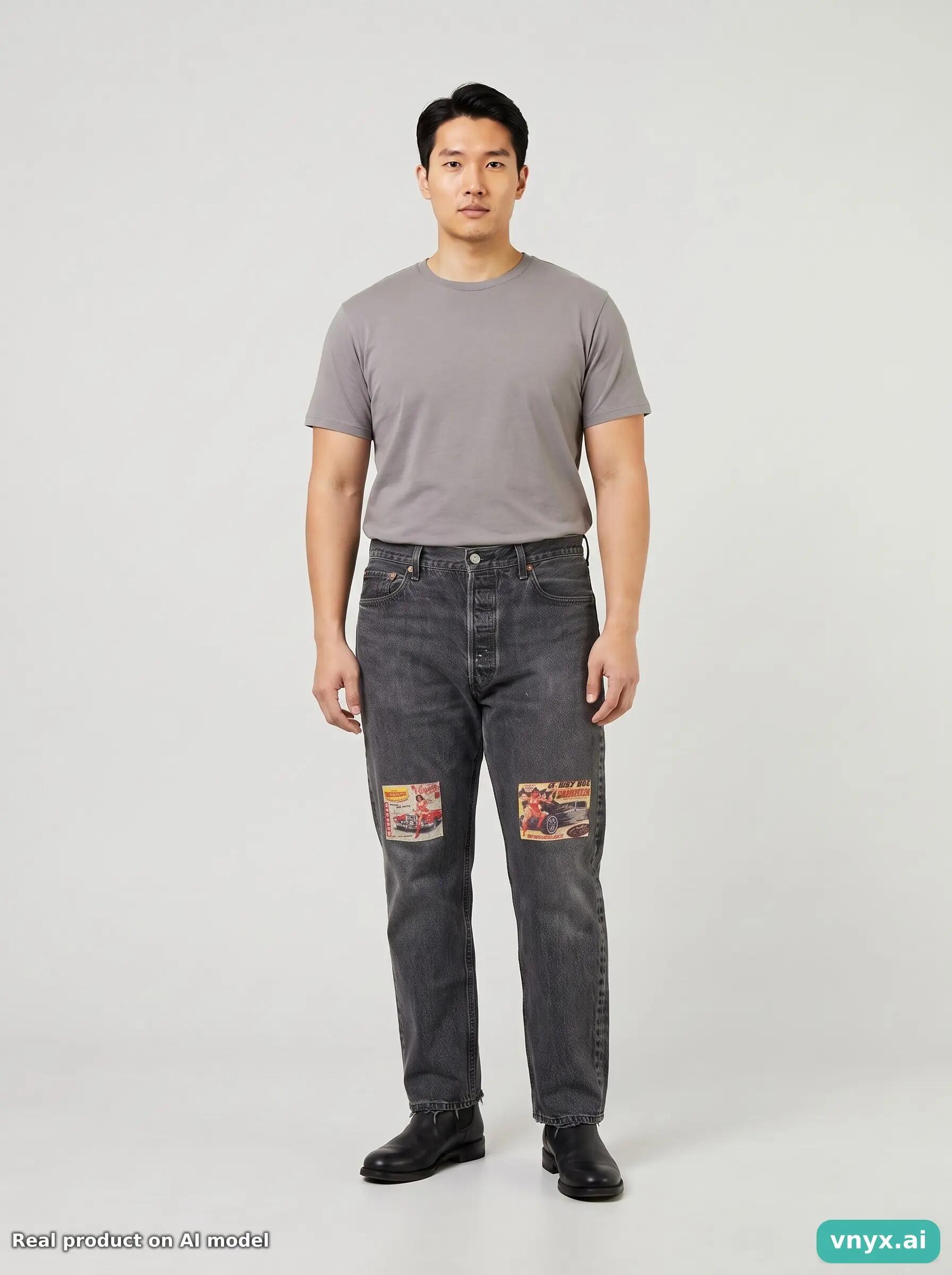 Second Life - Vintage Levi's Black Jeans Men W38 L32 6/6