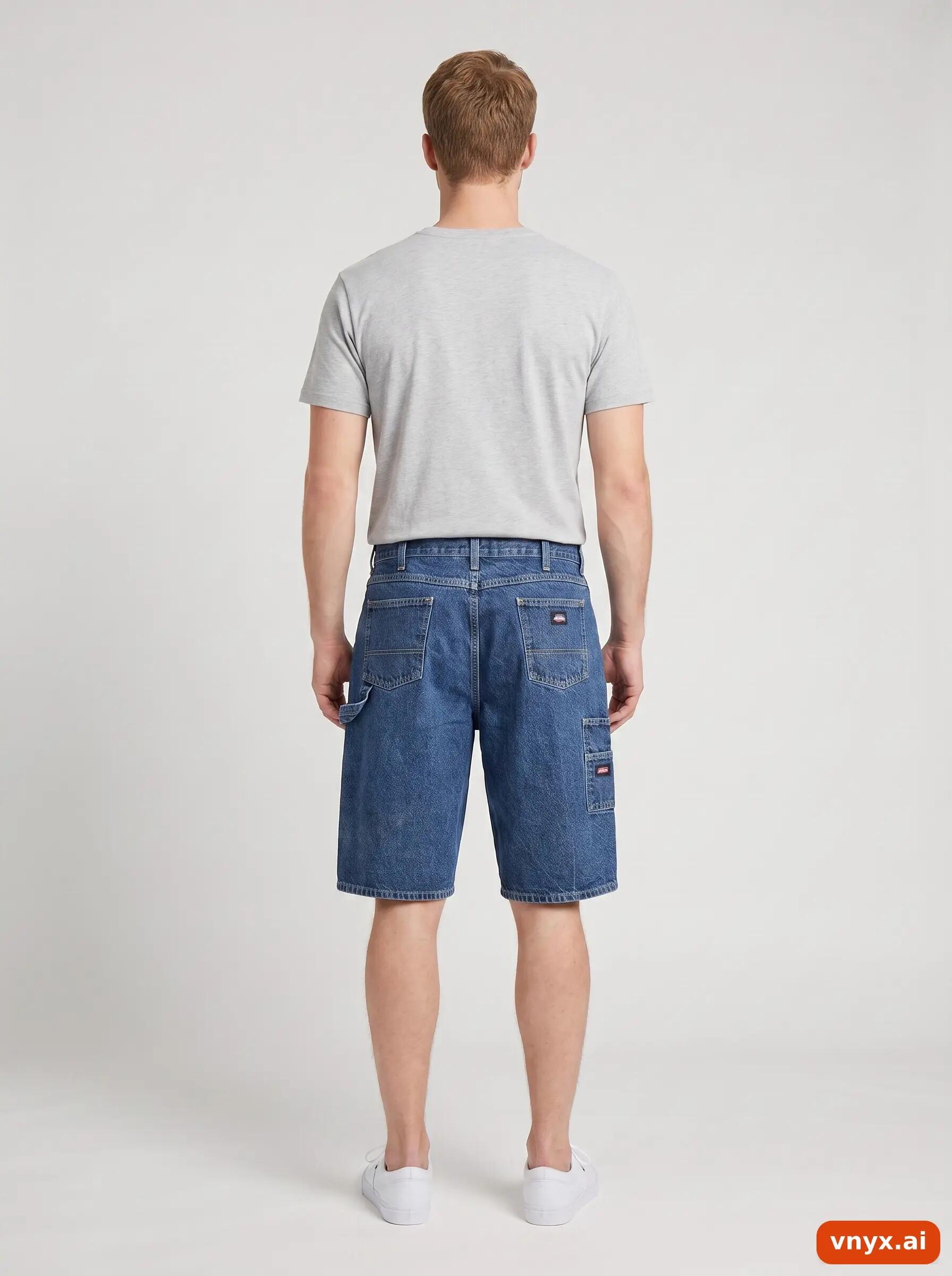 Second Life - Vintage Dickies Blue Shorts Men W37 4/6