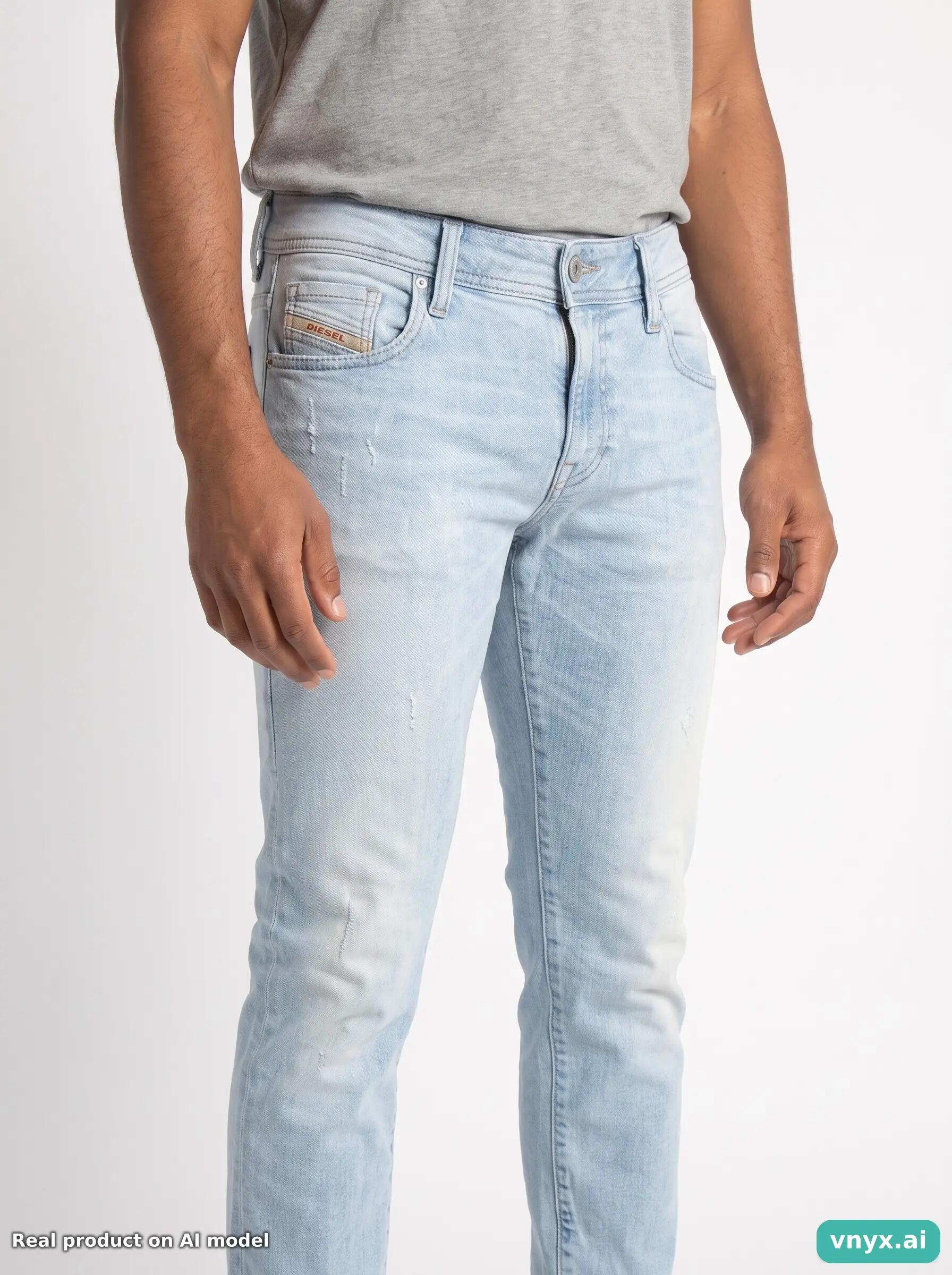 Second Life - Vintage Diesel Light Blue Jeans Men W30 L32 5/6