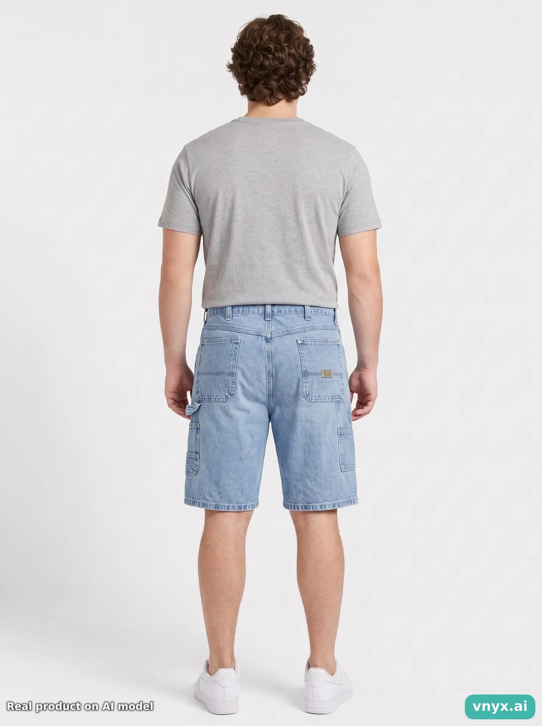 Second Life - Vintage Wrangler Denim Shorts Men W35 4/6
