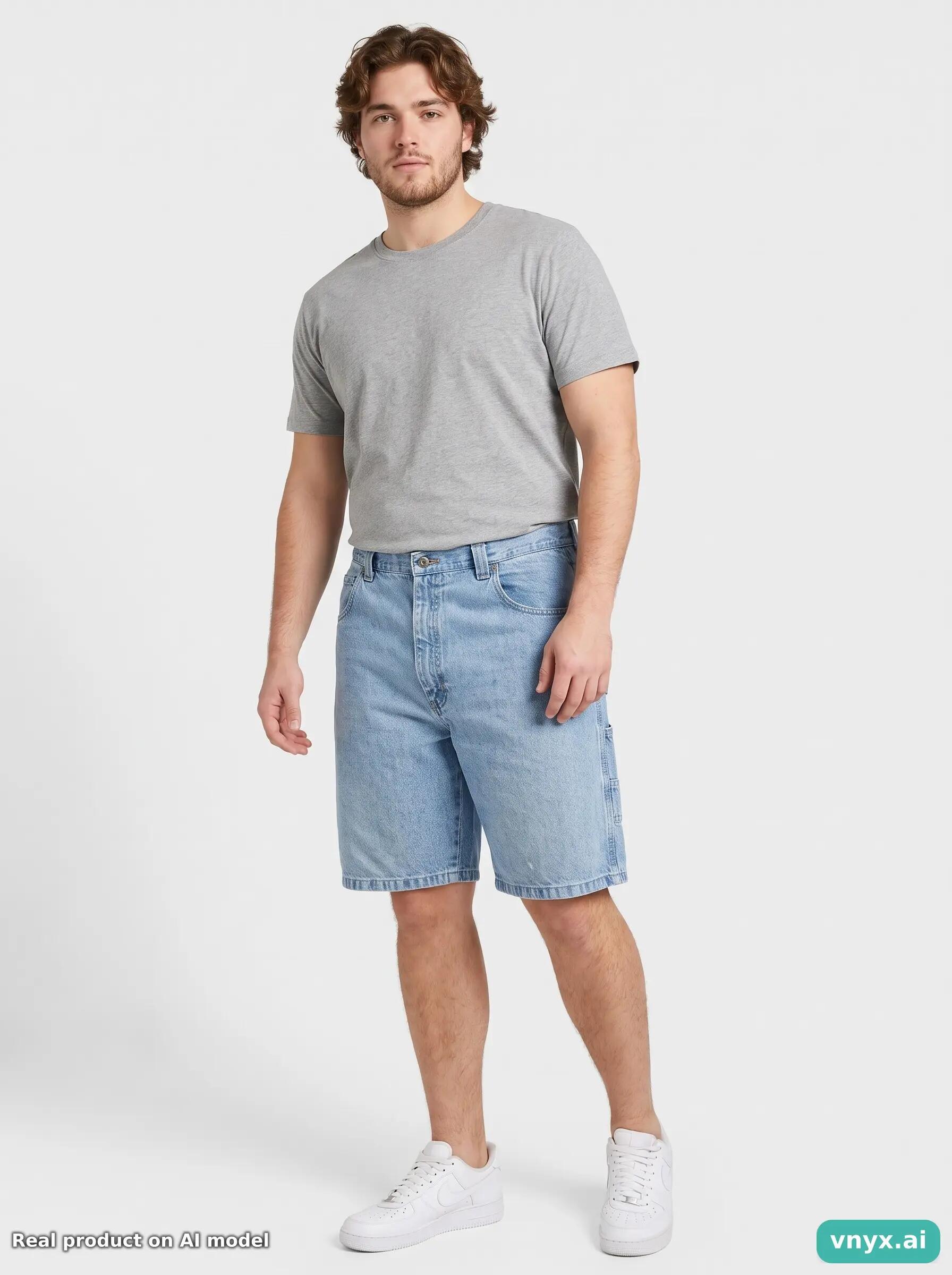 Second Life - Vintage Wrangler Denim Shorts Men W35 3/6