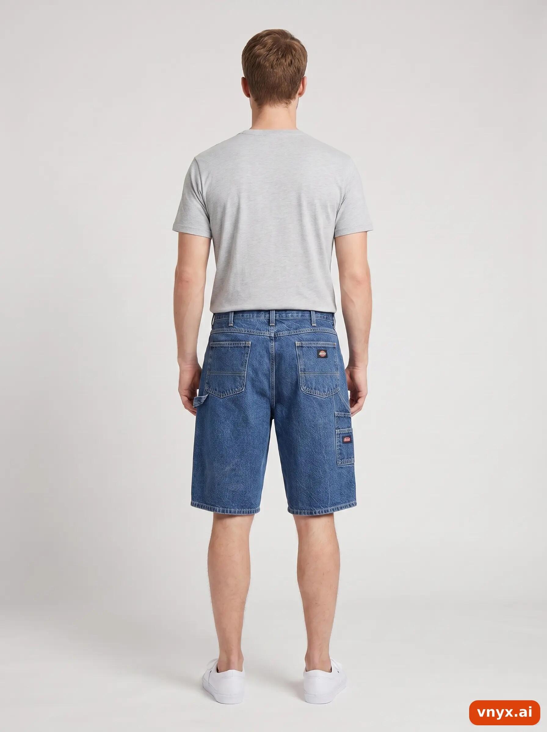 Second Life - Vintage Dickies Blue Shorts Men W37 2/6