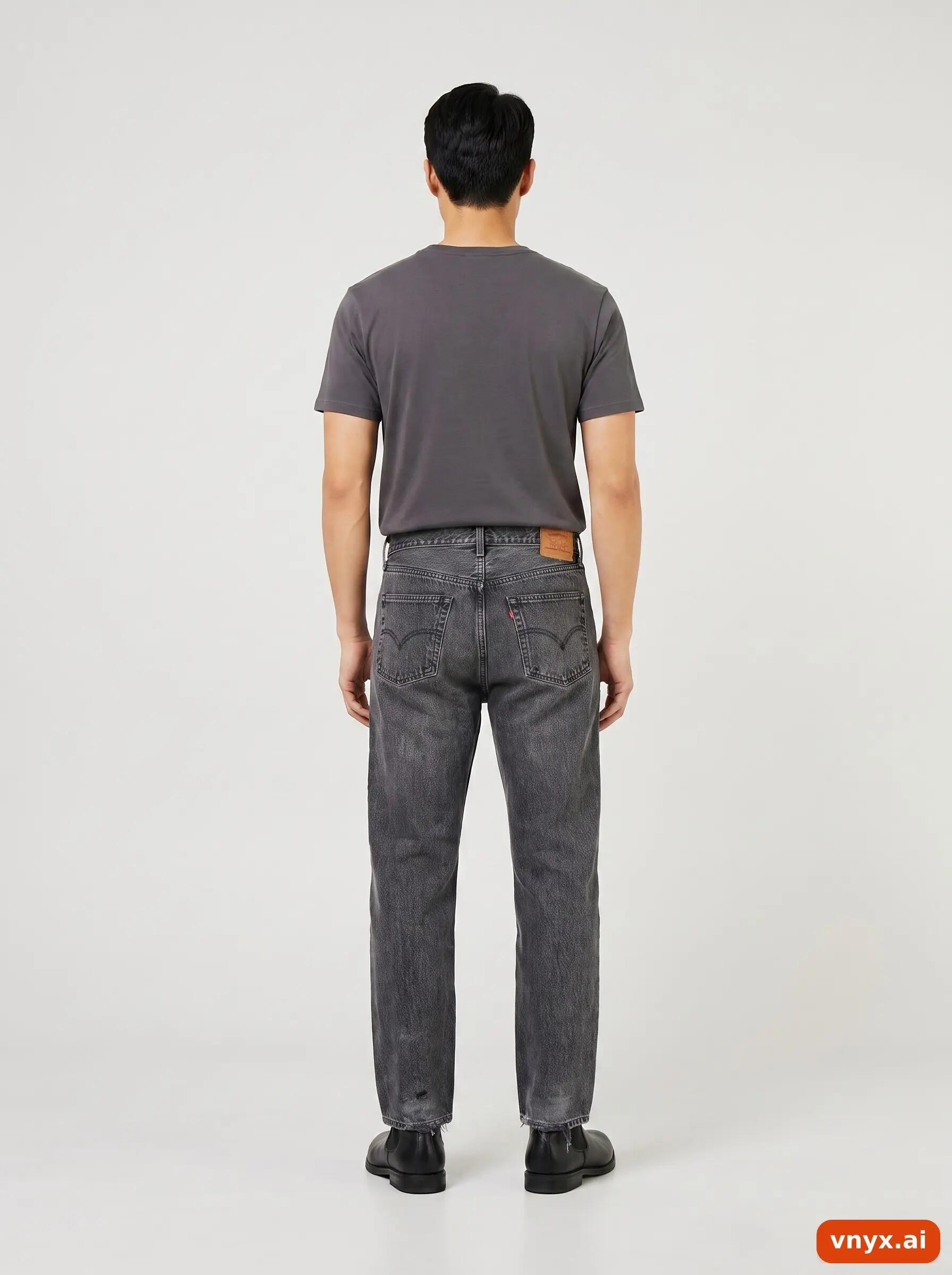 Second Life - Vintage Levi's Black Jeans Men W38 L32 2/6