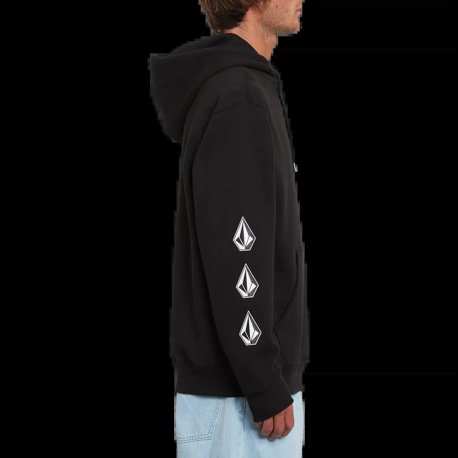 Sweatshirt com capuz Volcom ICONIC STONE PO Preto 3/6