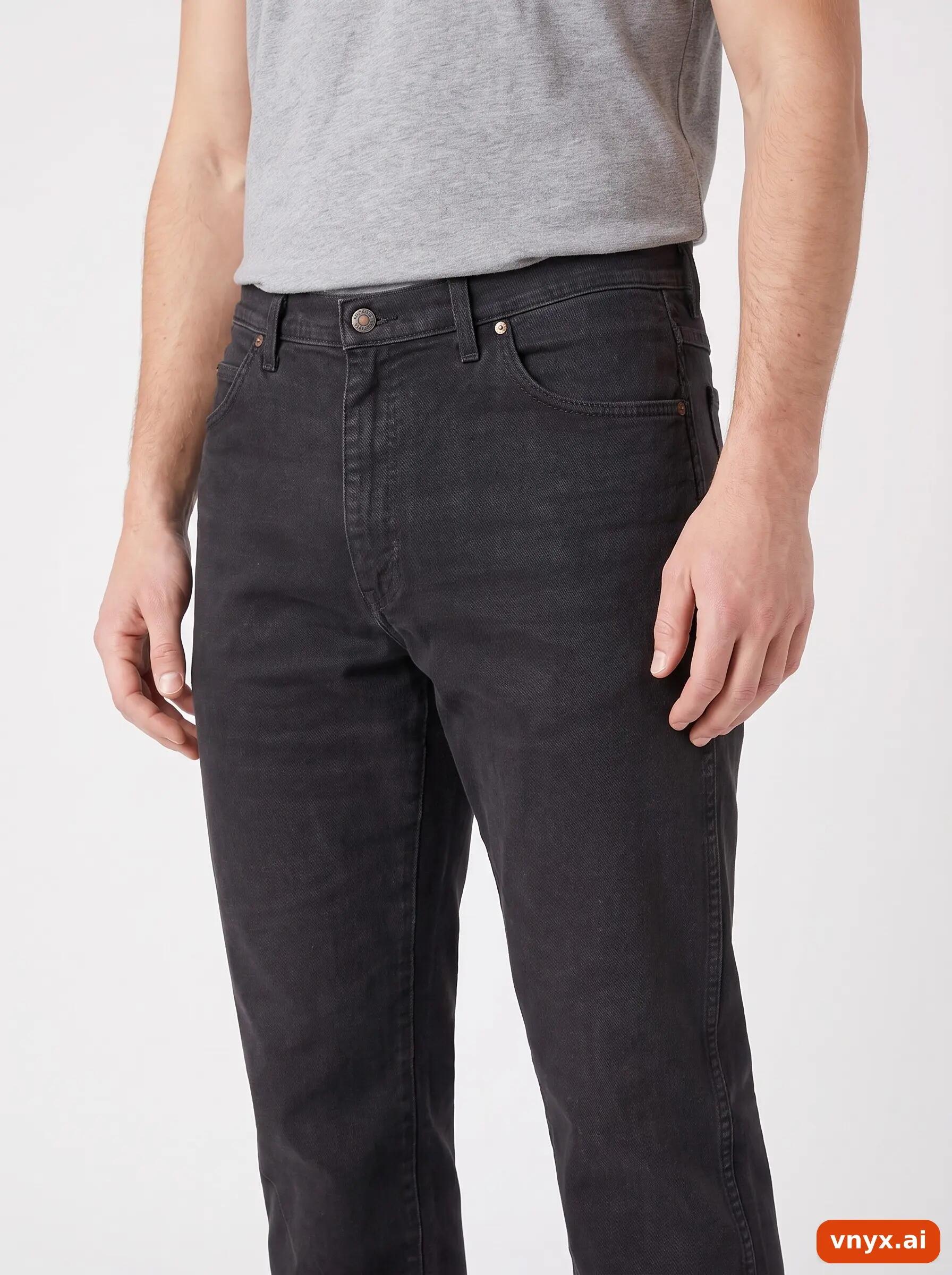 Second Life - Vintage Wrangler Black Jeans Men W37 L31 5/6