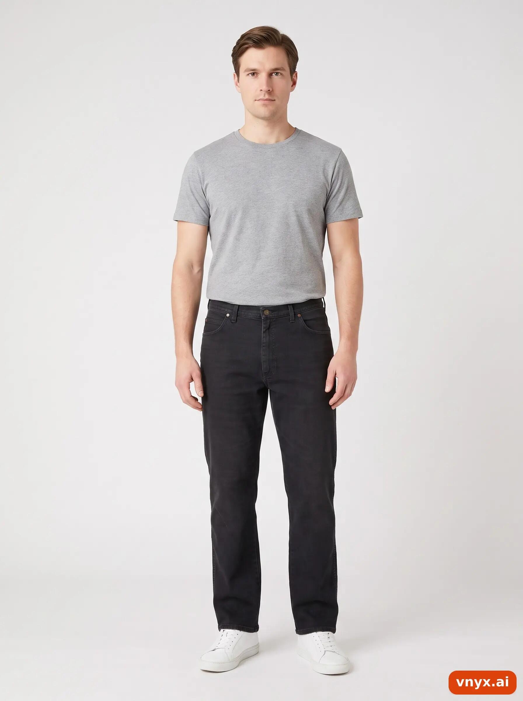 Second Life - Vintage Wrangler Black Jeans Men W37 L31 3/6