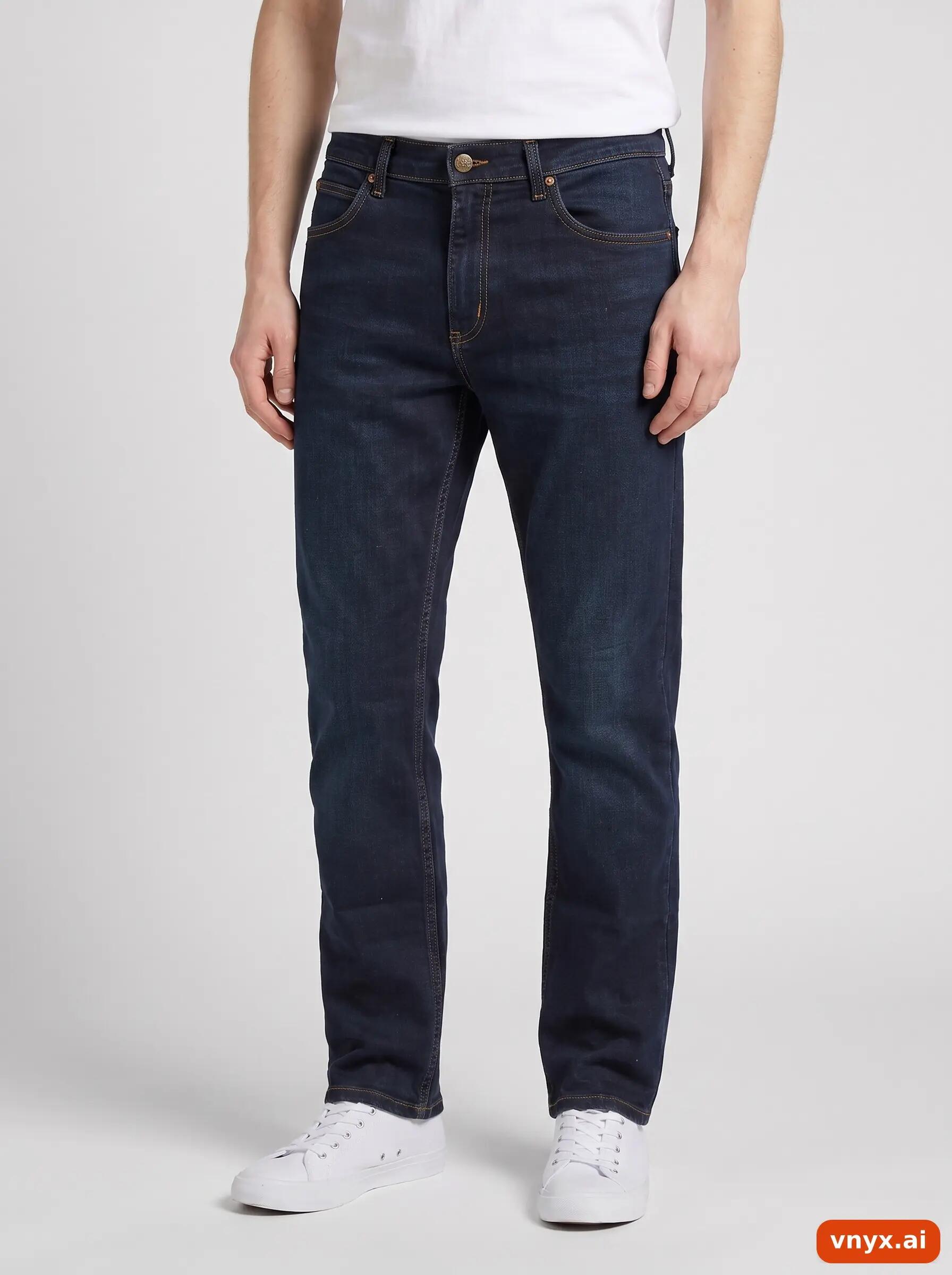 Second Life - Vintage Lee Black Jeans Men W34 L32 4/6