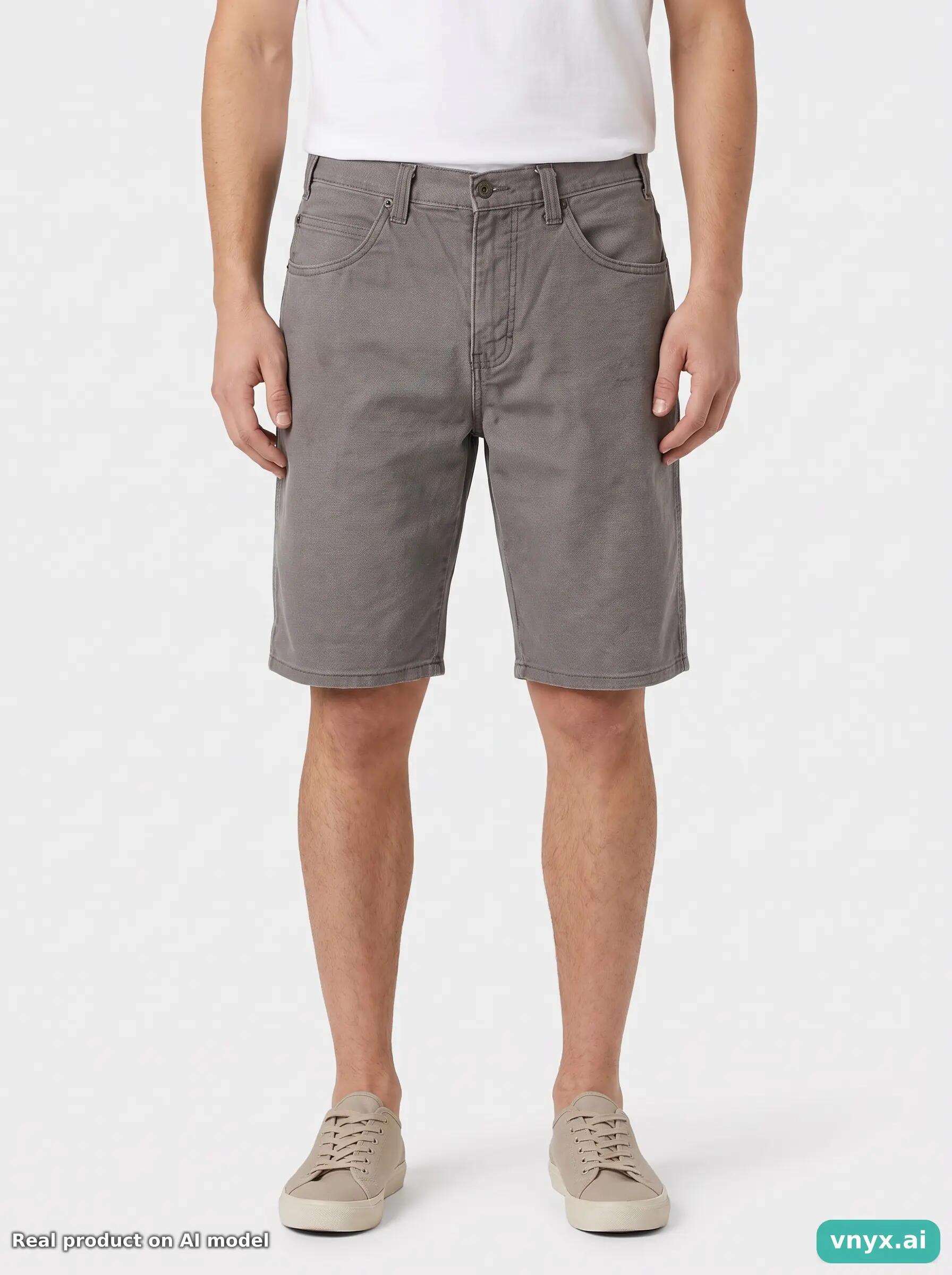 Second Life - Vintage Dickies Grey Shorts Men W30 L10 6/6
