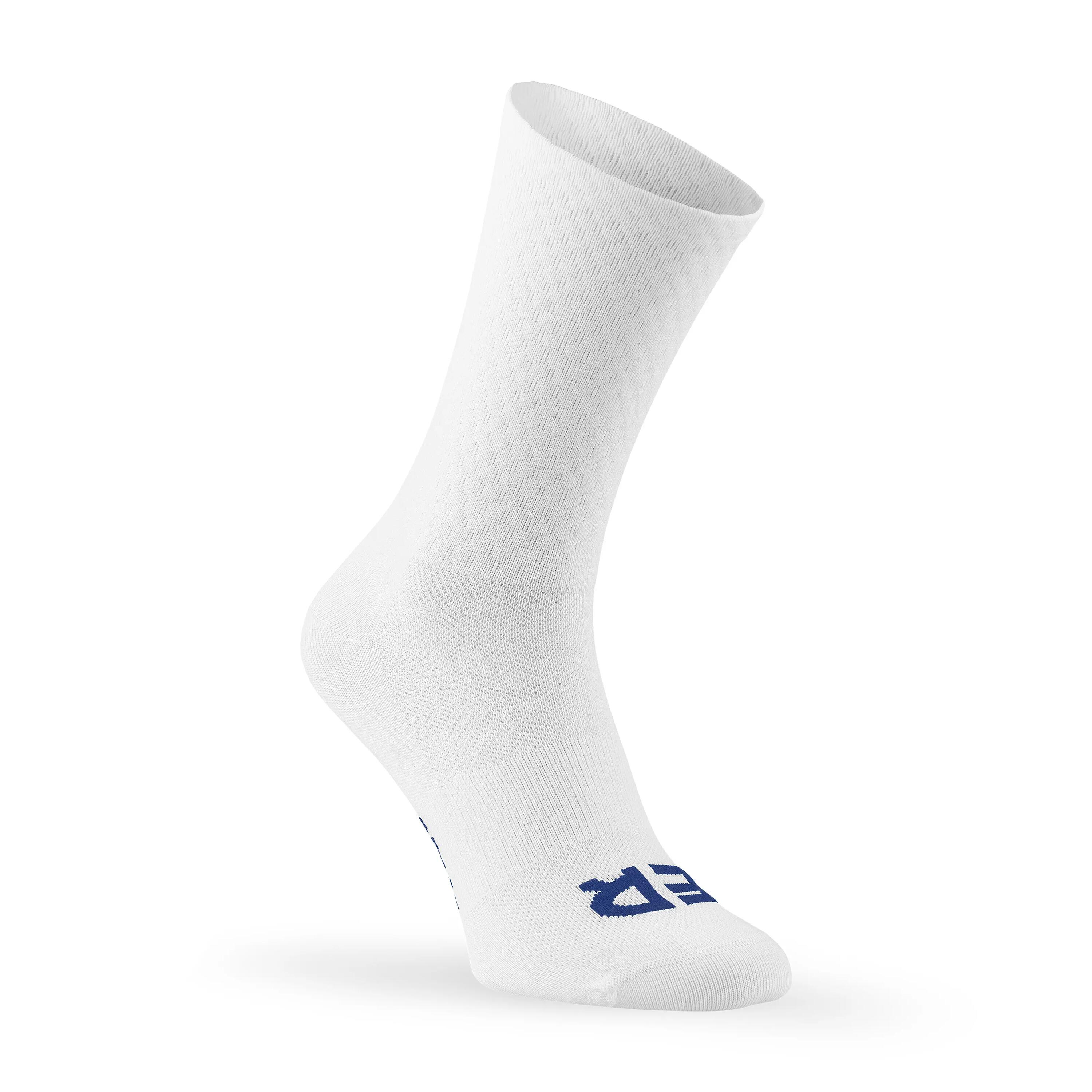 Meias Eroe Logo White (Navy) 3/4