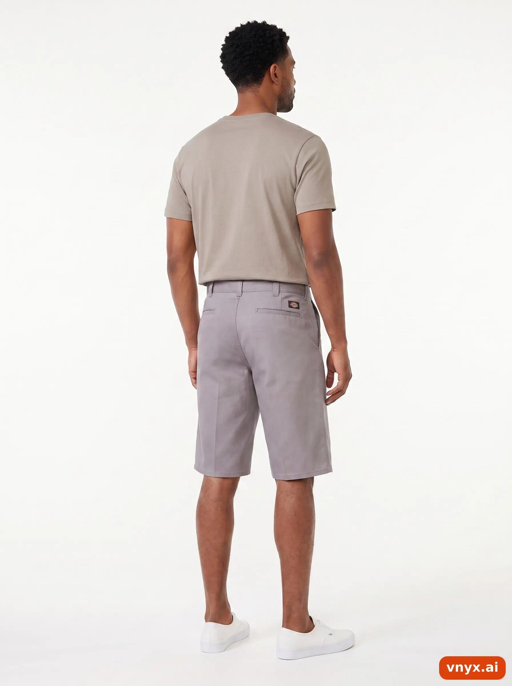 Second Life - Vintage Dickies Muted Grey Shorts Men W36 2/6