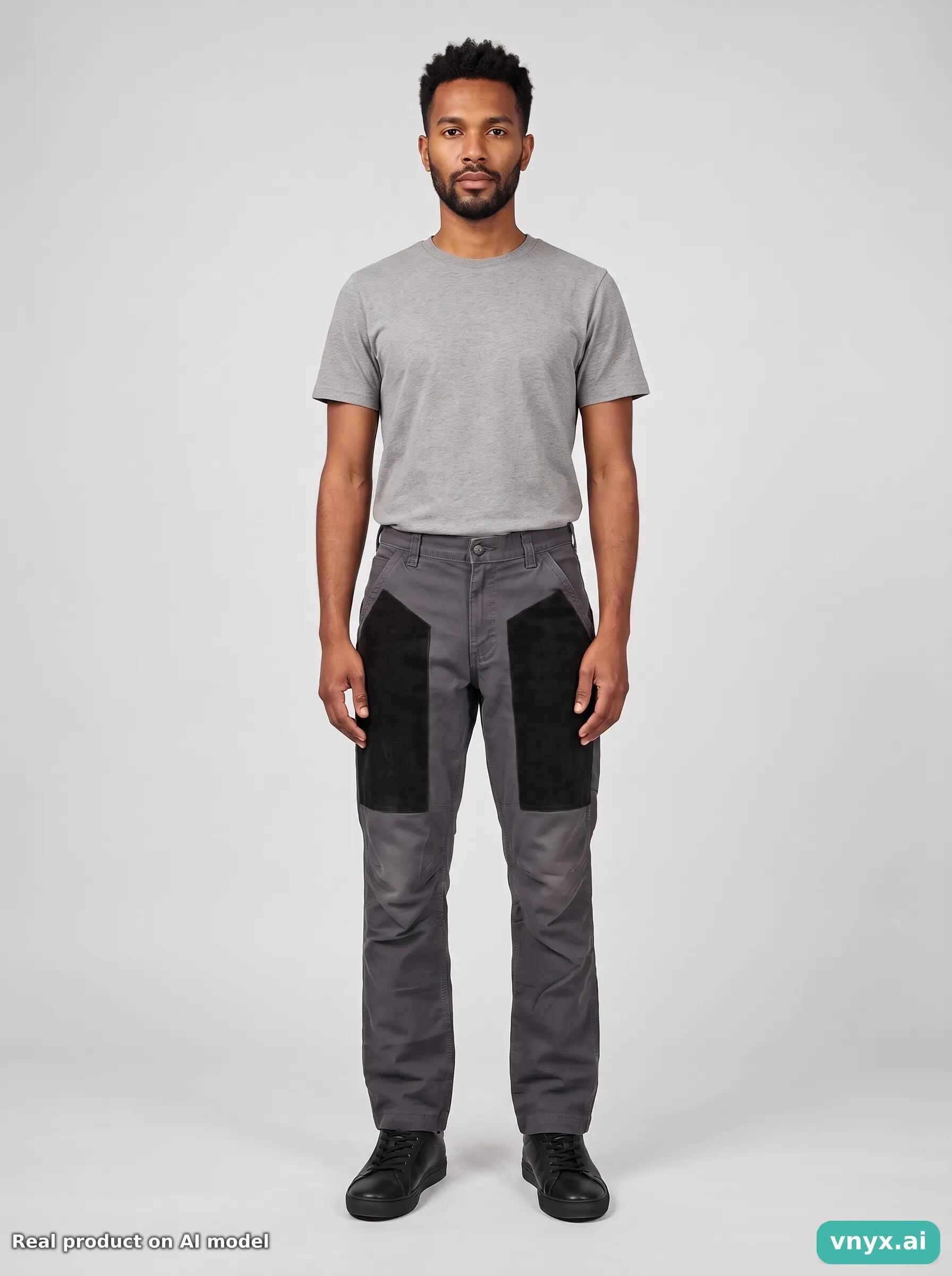 Second Life - Vintage Carhartt Grey Trousers Men W34 L34 6/6