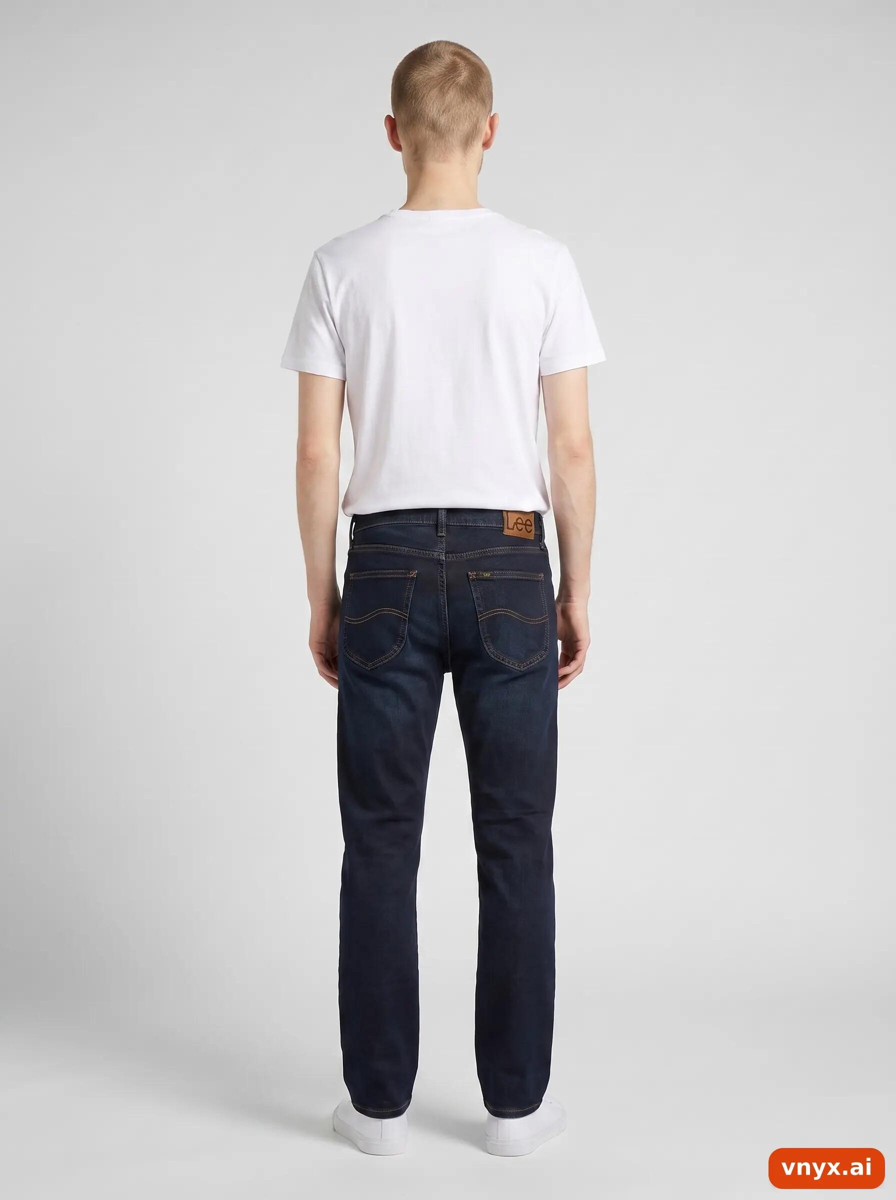 Second Life - Vintage Lee Black Jeans Men W34 L32 2/6