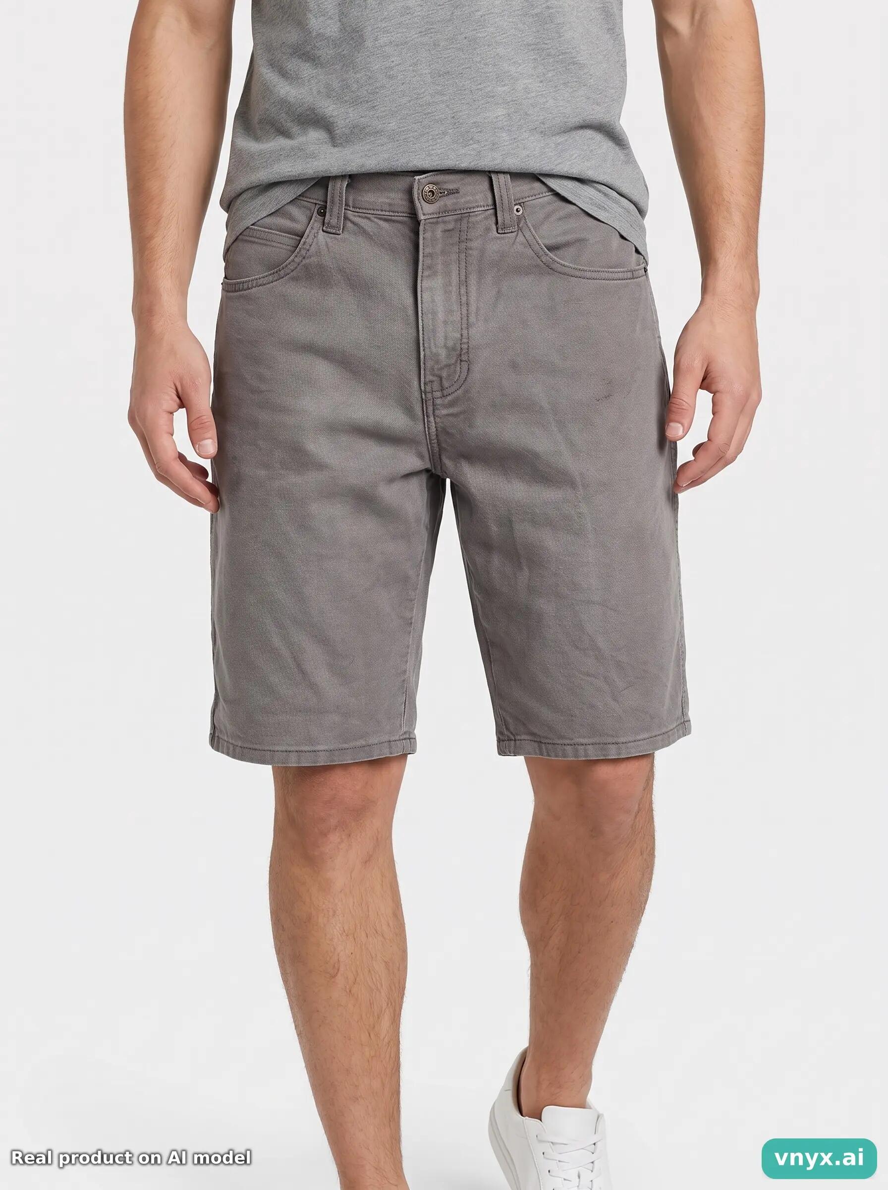Second Life - Vintage Dickies Grey Shorts Men W30 L10 5/6