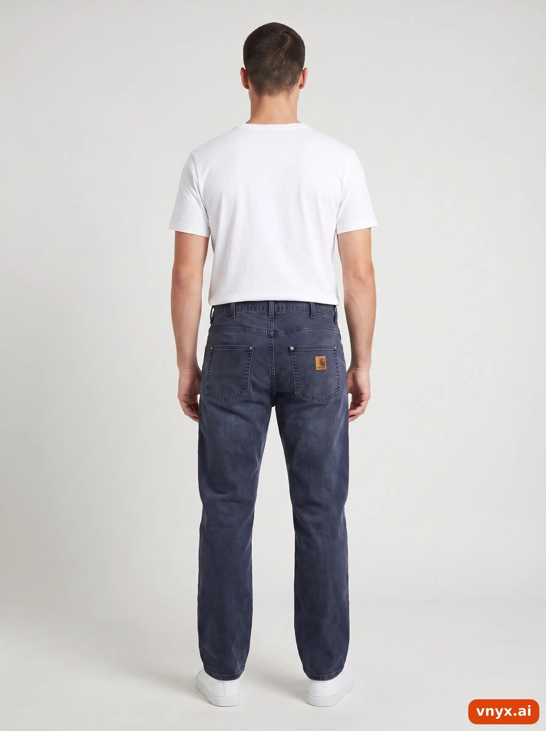 Second Life - Vintage Carhartt Grey Jeans Men W34 L32 4/6